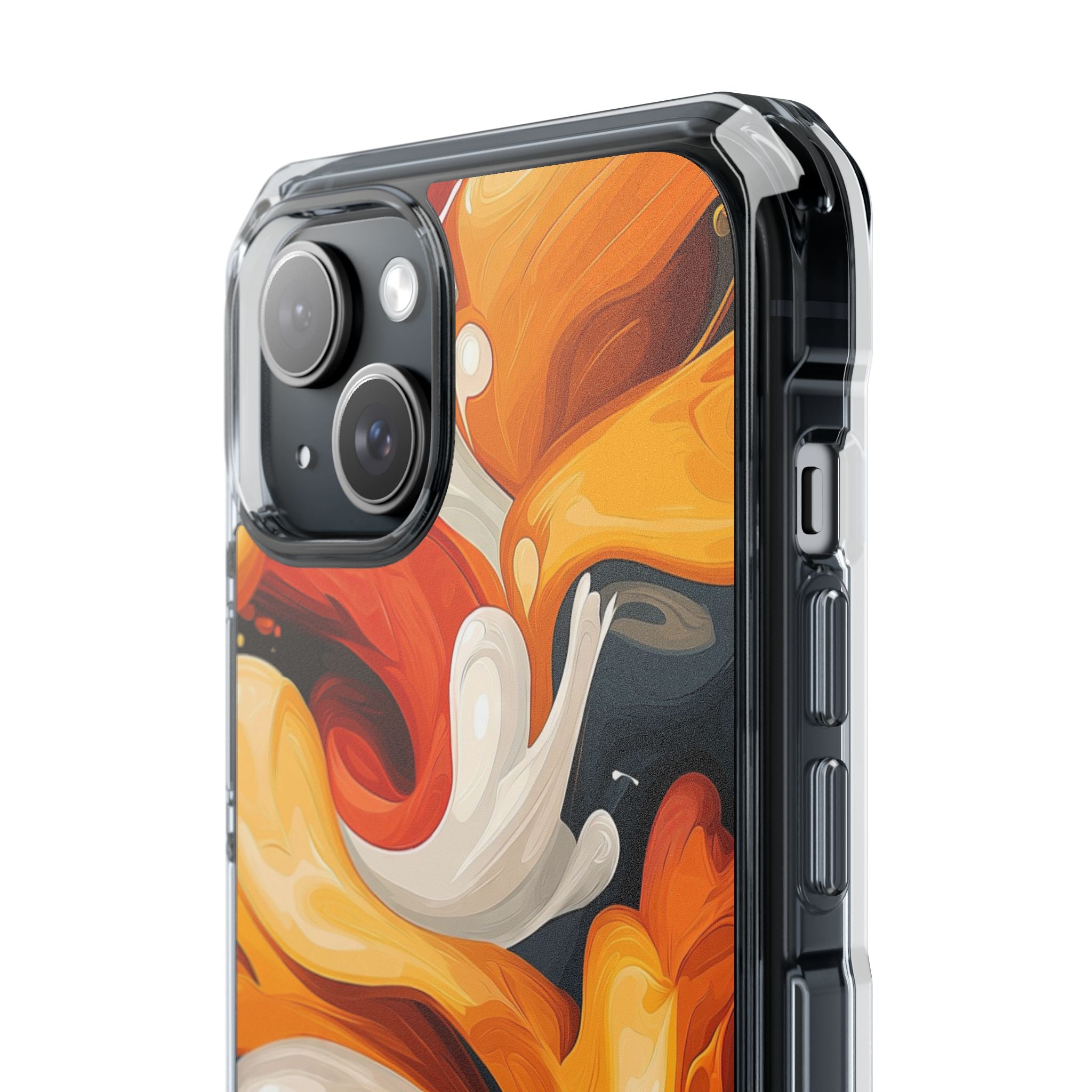 Crimson Ribbon iPhone 15 Plus Case - Impact