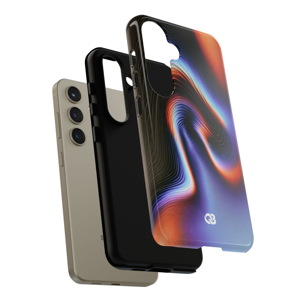 Prismatic Resonance · Tough Phone Case for Samsung · Purple