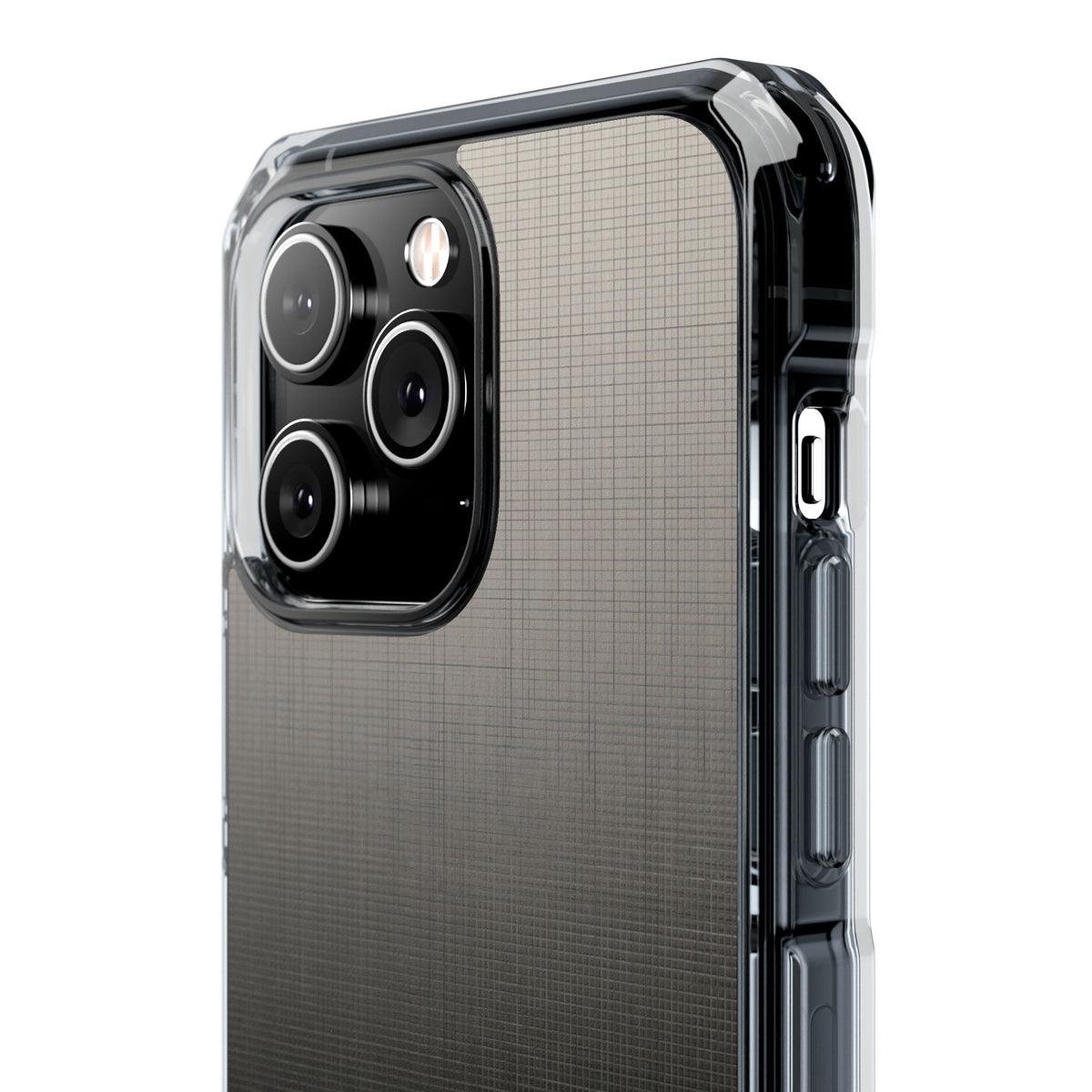 Grey Impact MagSafe Phone Case for iPhone - Faded Sand Mesh