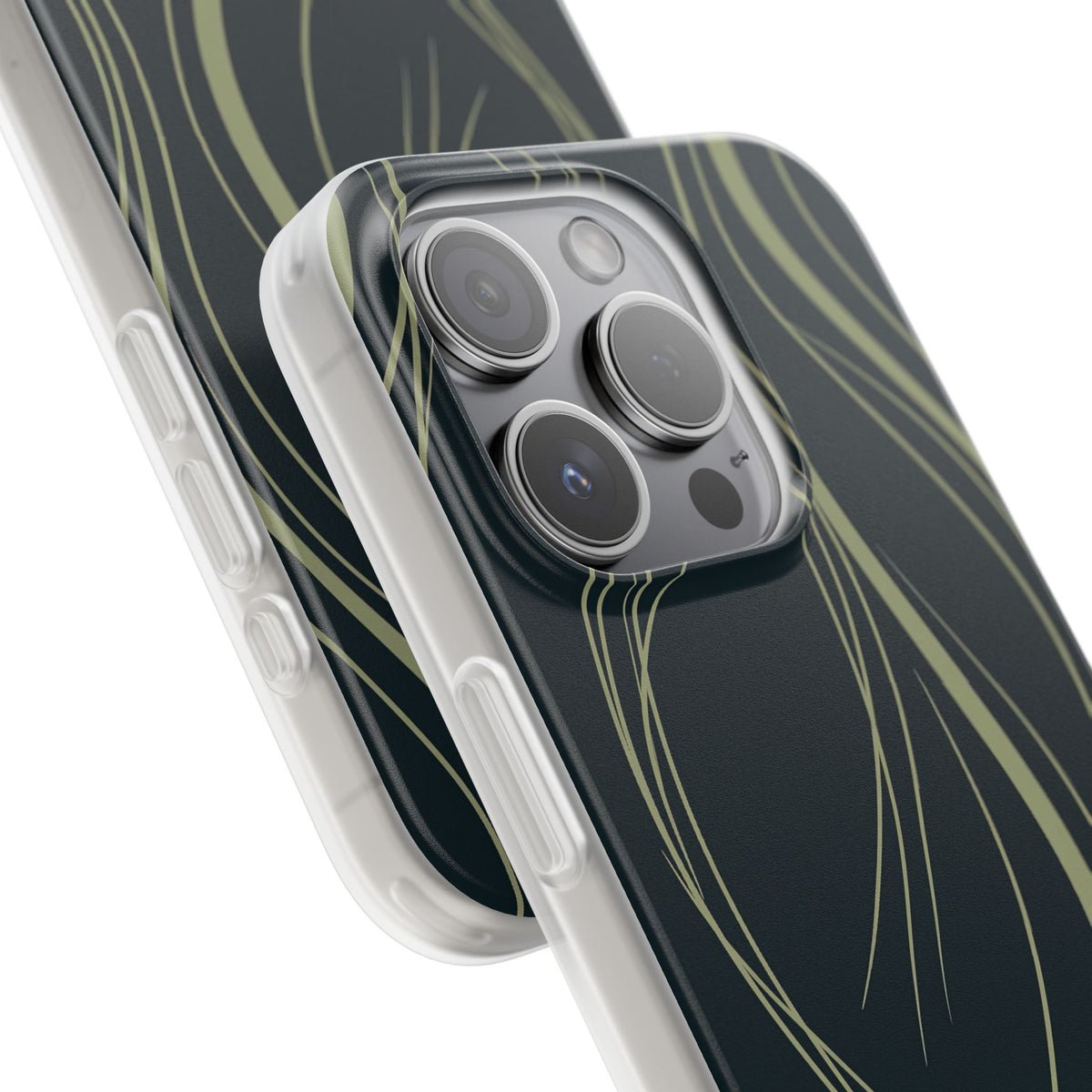 Serpentine Reeds · Lite Phone Case for iPhone · Green