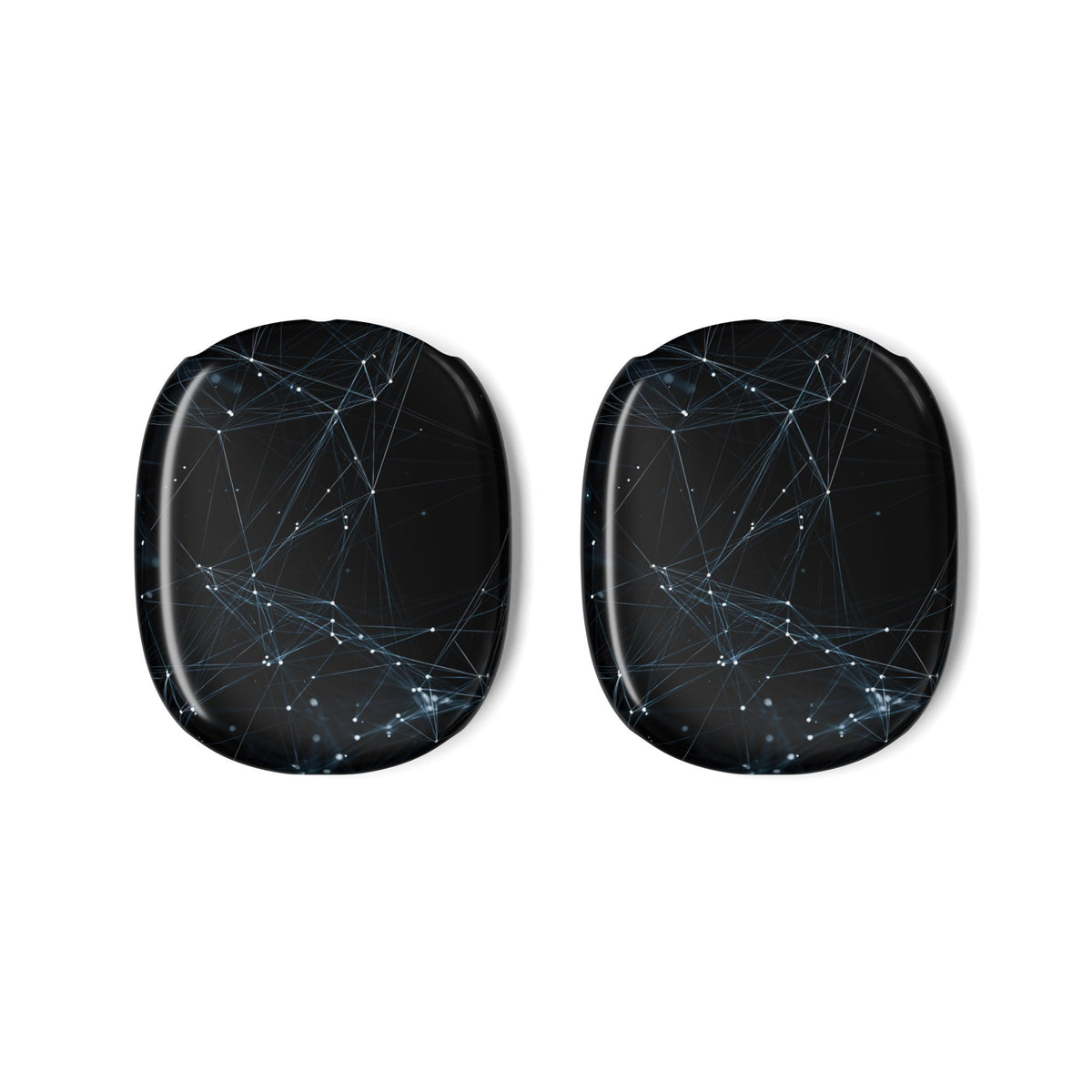 Digital Plexus Grid · Hard Case for AirPods Max · Black