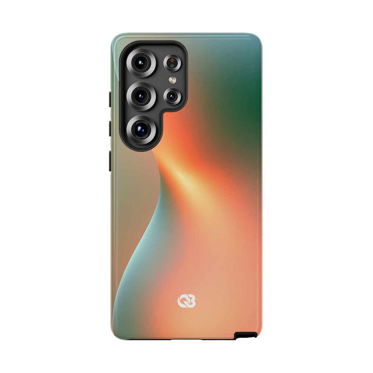 Radiant Contour · Tough Phone Case for Samsung · Orange