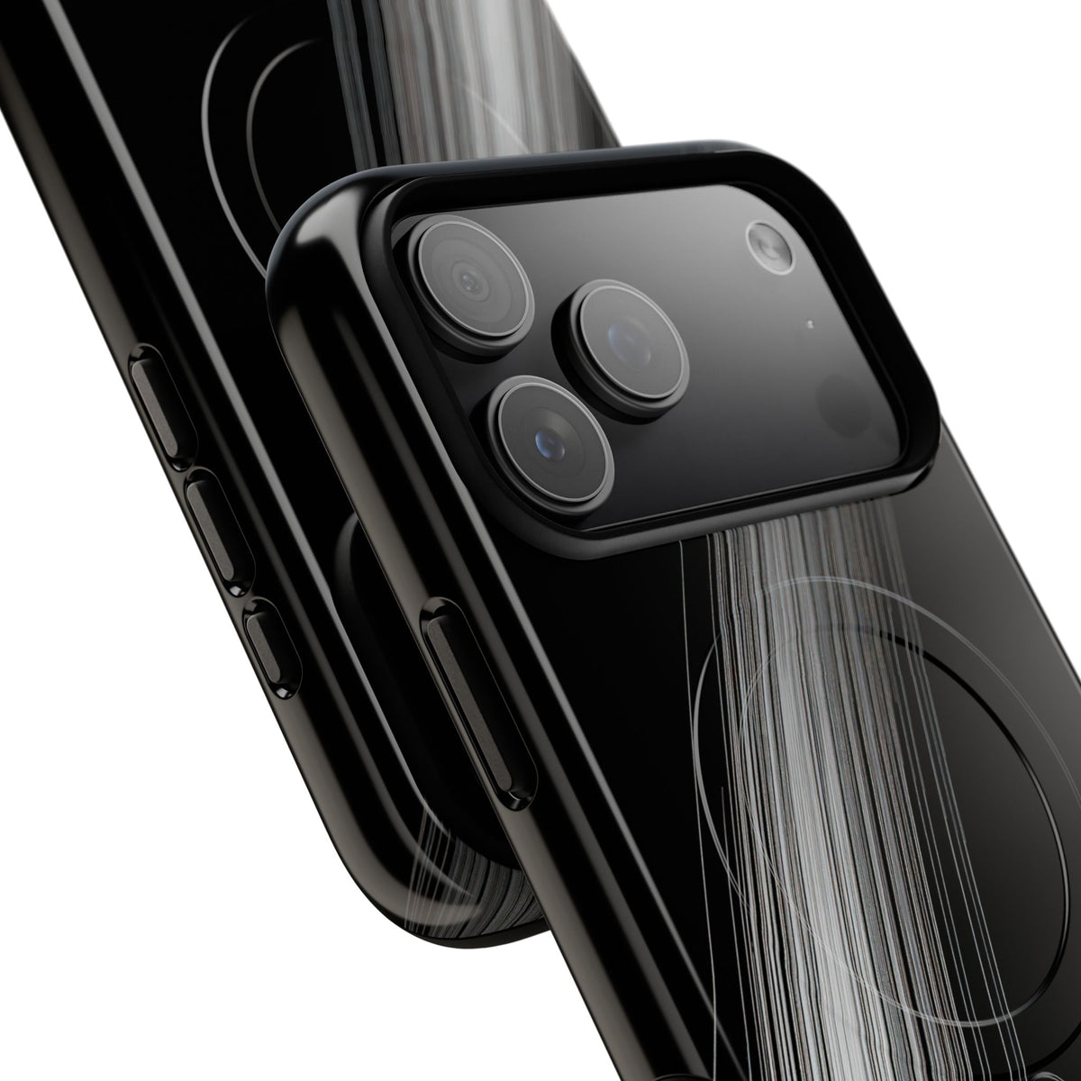 Black Tough 2.0 Magsafe Phone Case for iPhone - Linear Velocity Beam
