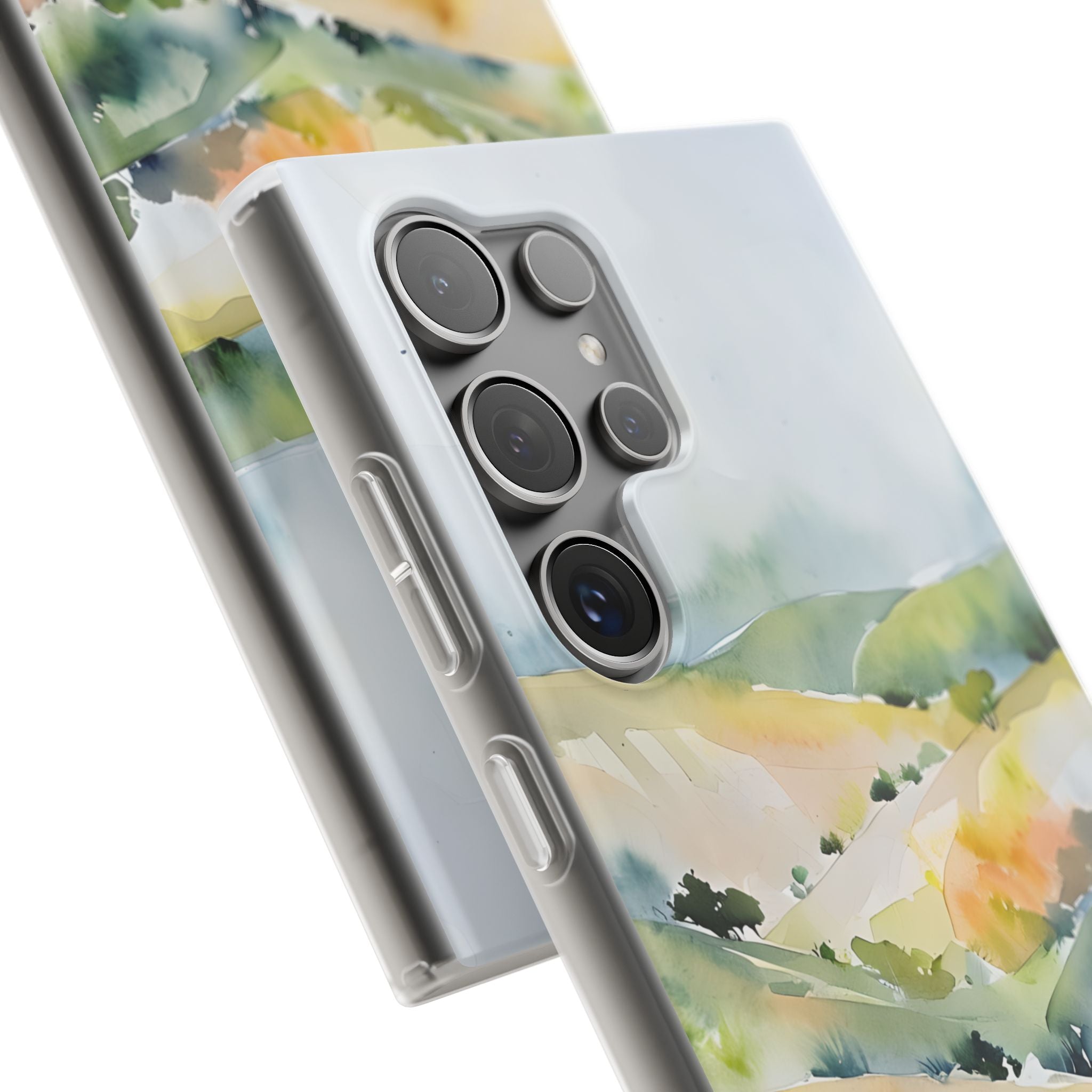 Verdant Mist Valleys · Soft Custodia per Samsung