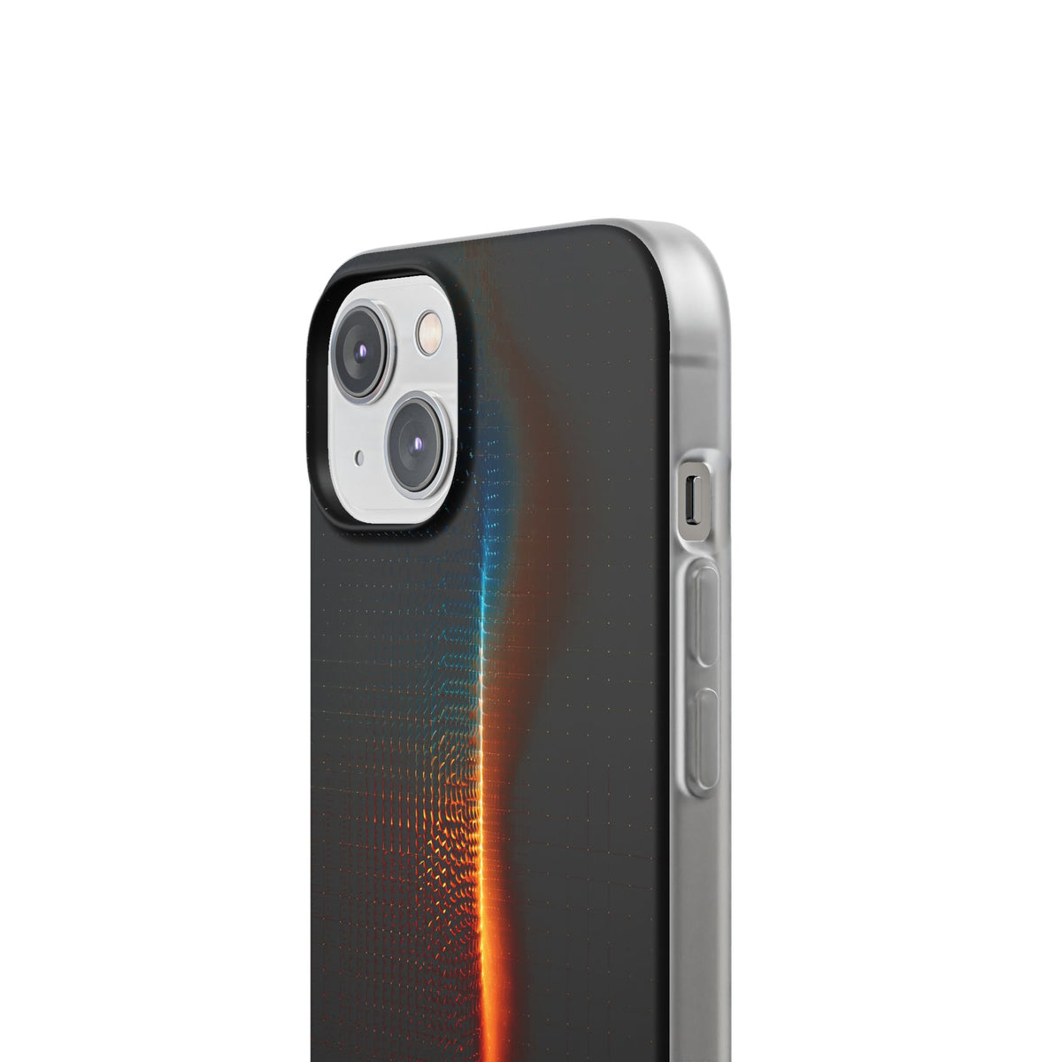 Luminous Refraction Grid · Lite Phone Case for iPhone · Black