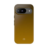Gold Tough Phone Case for Google Pixel - Scorched Gold Haze