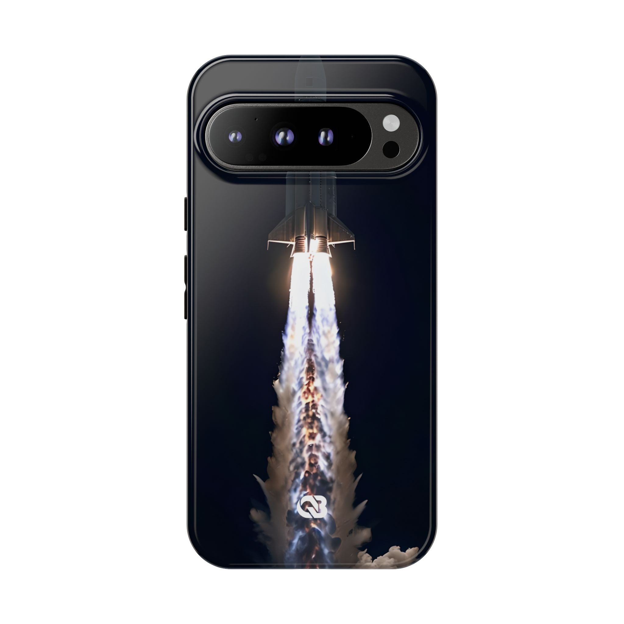Obsidian Rocket Ascent · Tough Coque de téléphone pour Google Pixel