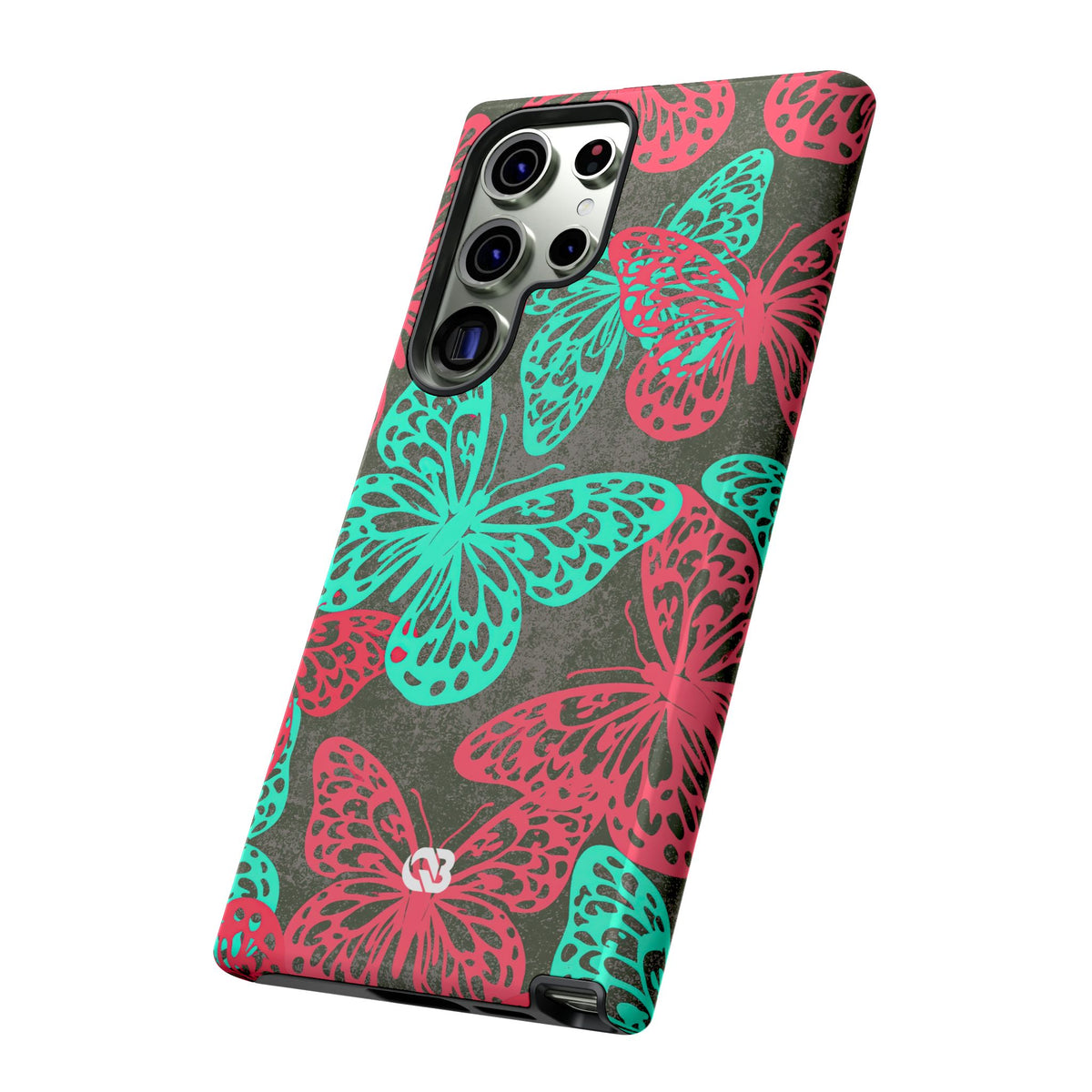 Electric Papillon · Tough Phone Case for Samsung · Pink