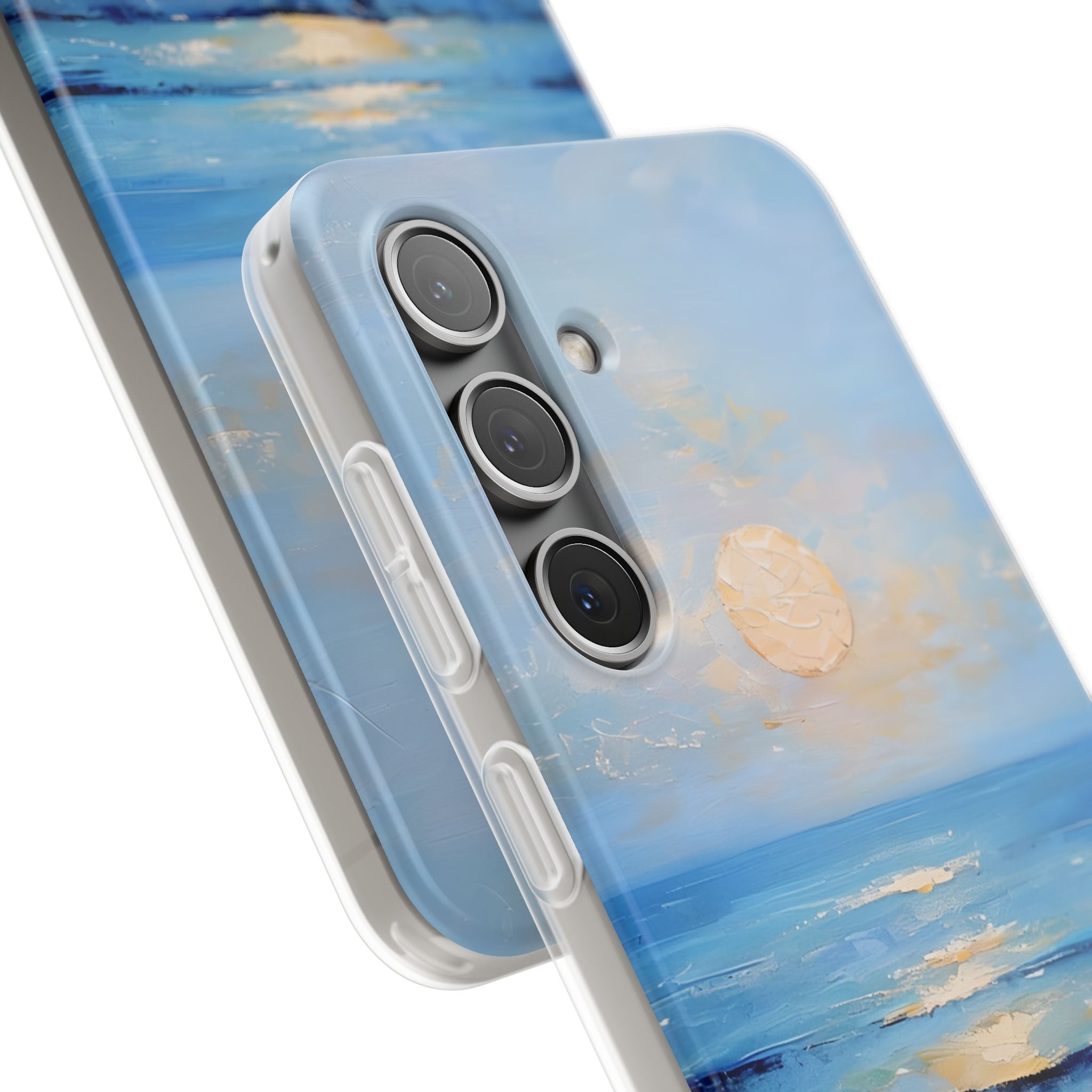 Cerulean Shoreline Sun · Soft Θήκη για Samsung