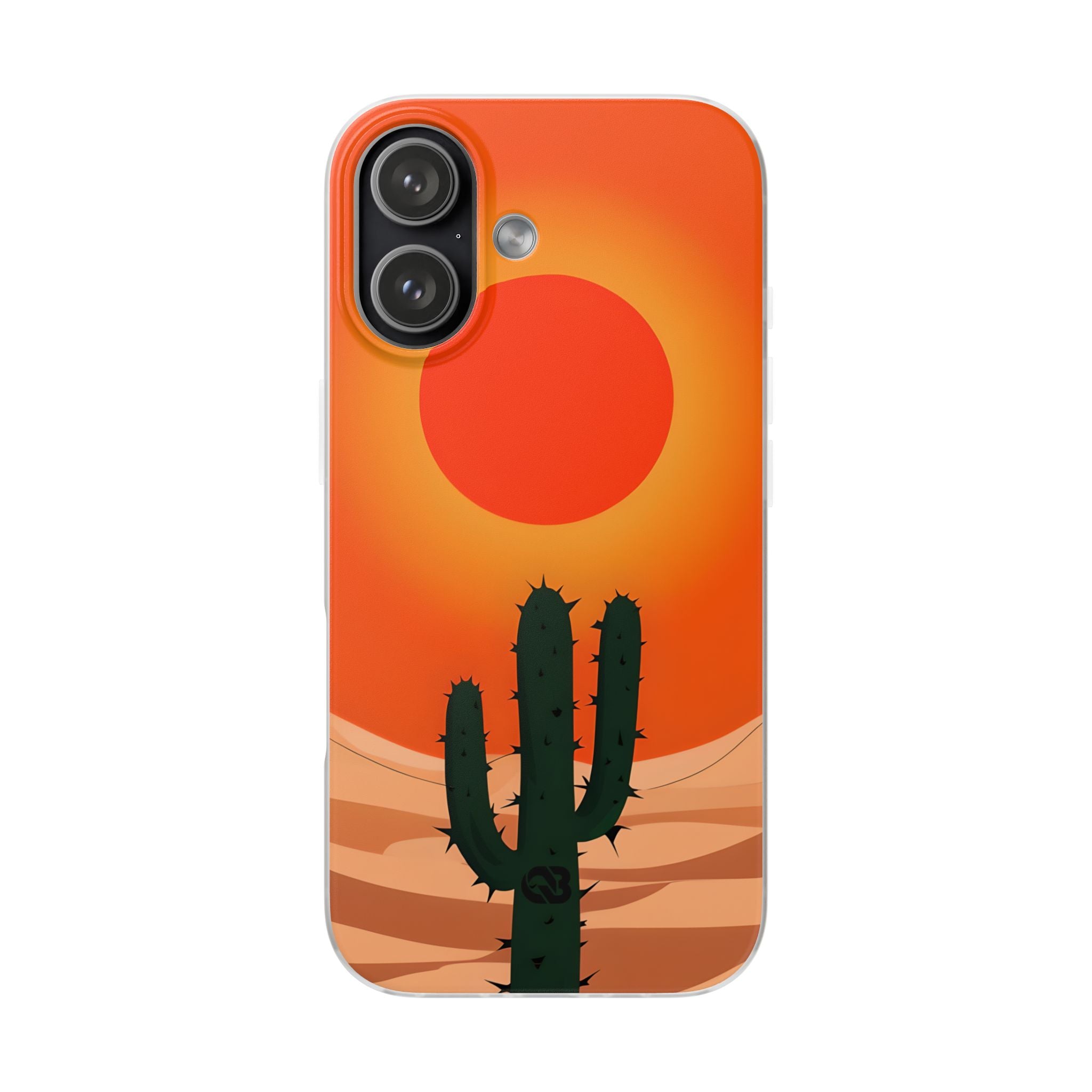 Scorched Saguaro Sunset · Soft Phone Case for iPhone