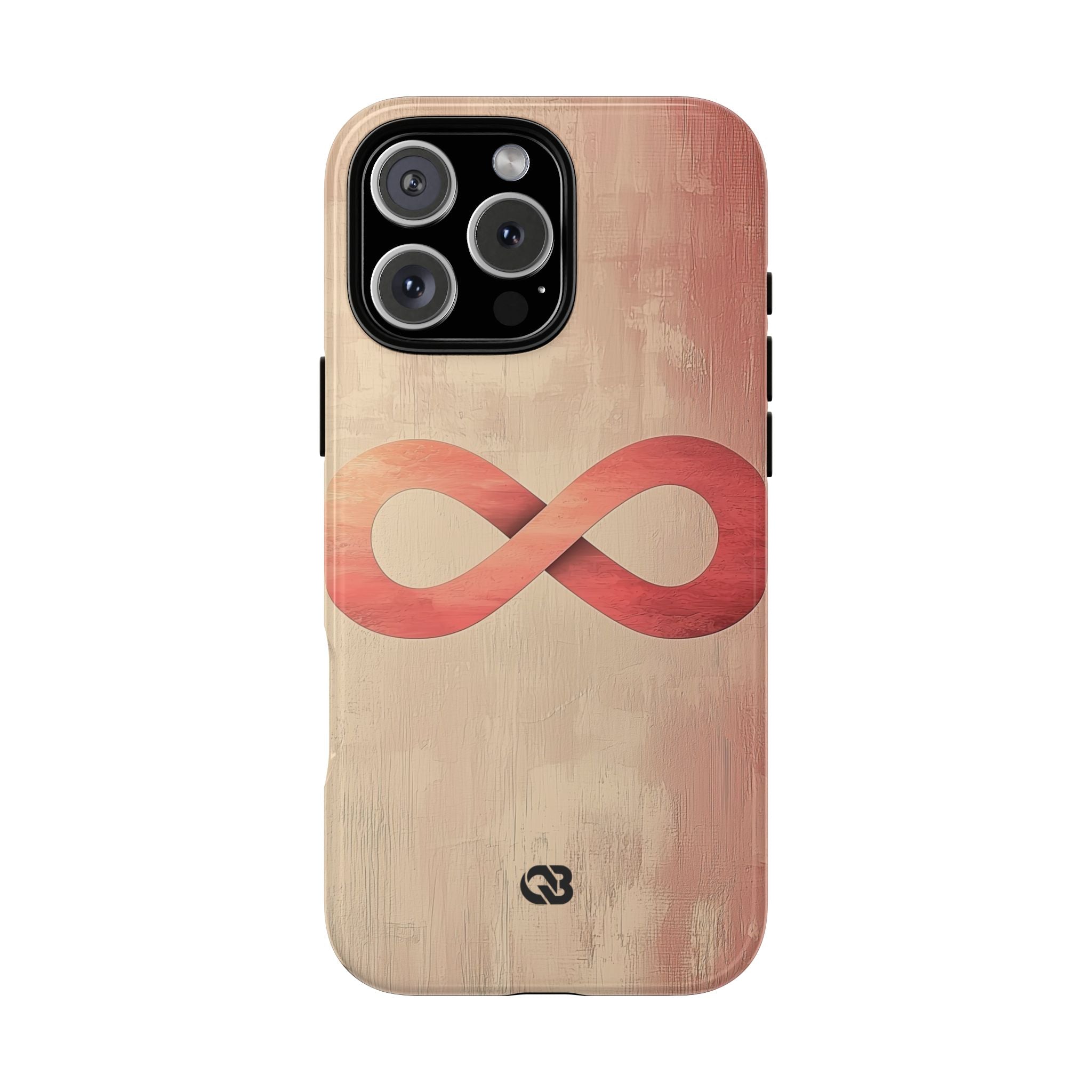 Terracotta Infinity Stroke · Tough Phone Case for iPhone