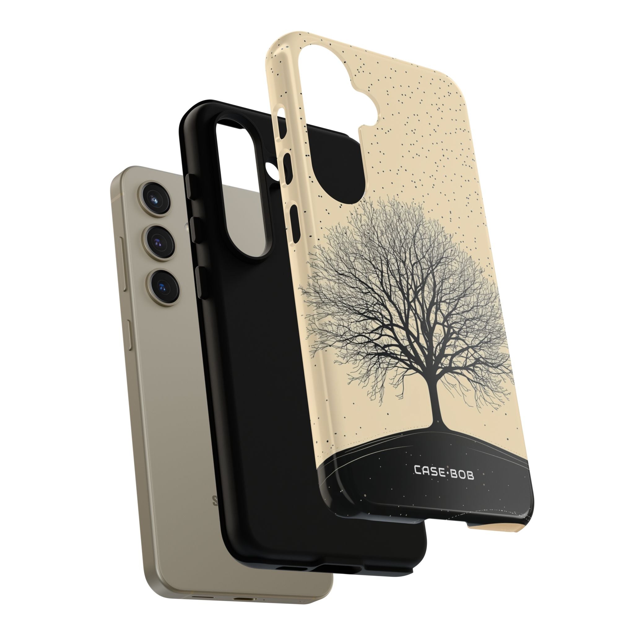 Silent Branches Samsung S24 Cover - Tough