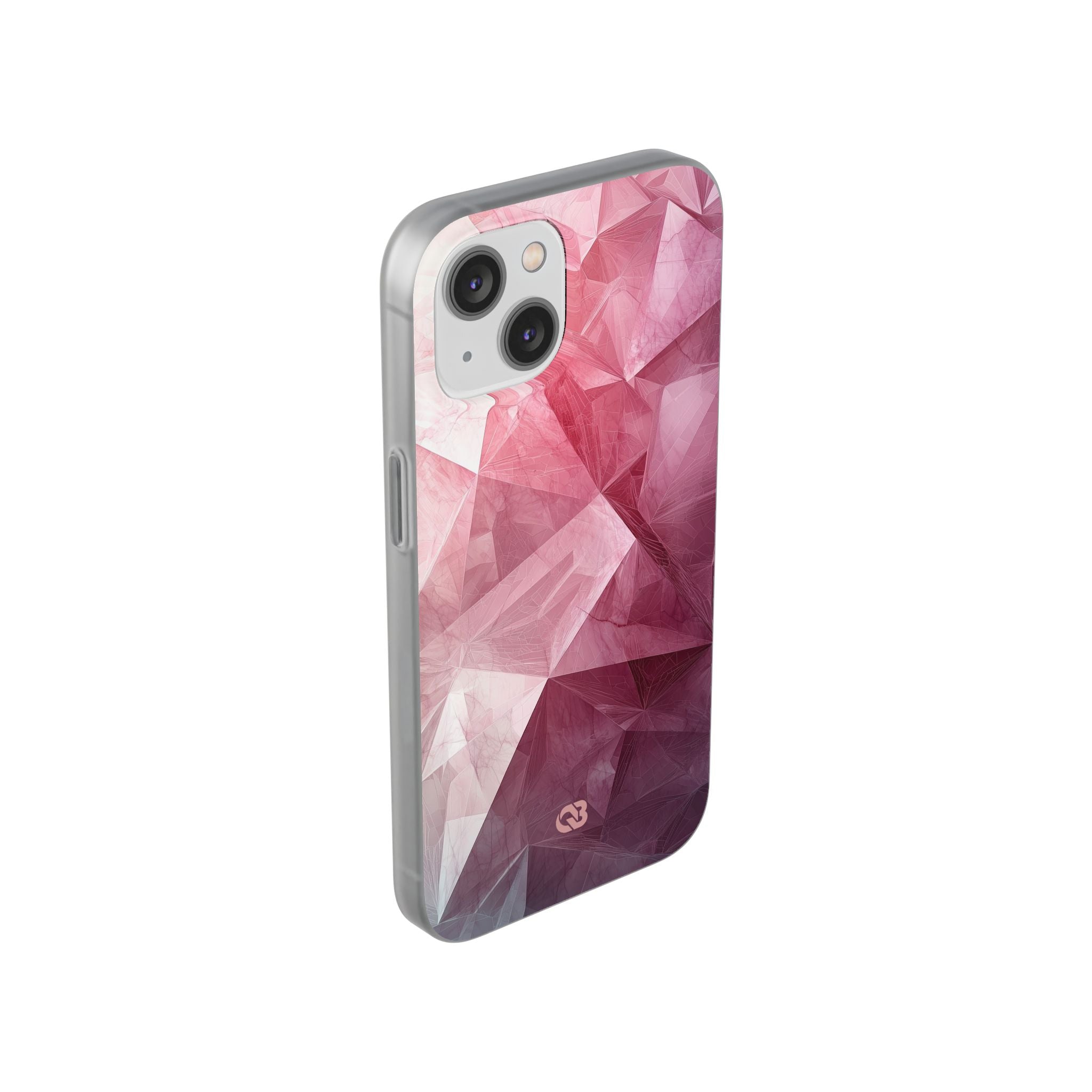 Shattered Rose Shards · Soft Phone Case for iPhone