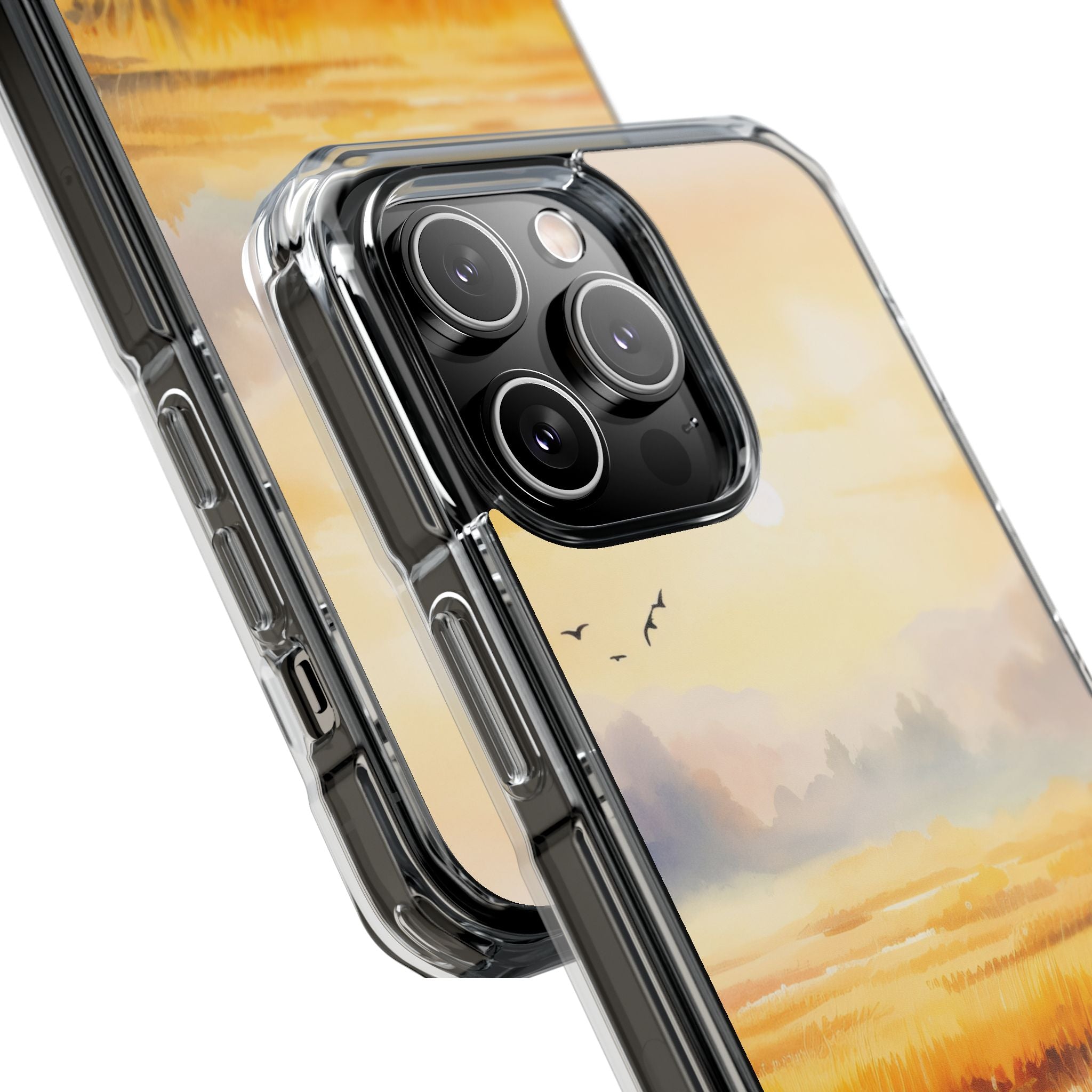 Glødende Solopgang iPhone 14 Pro Max Cover - Impact