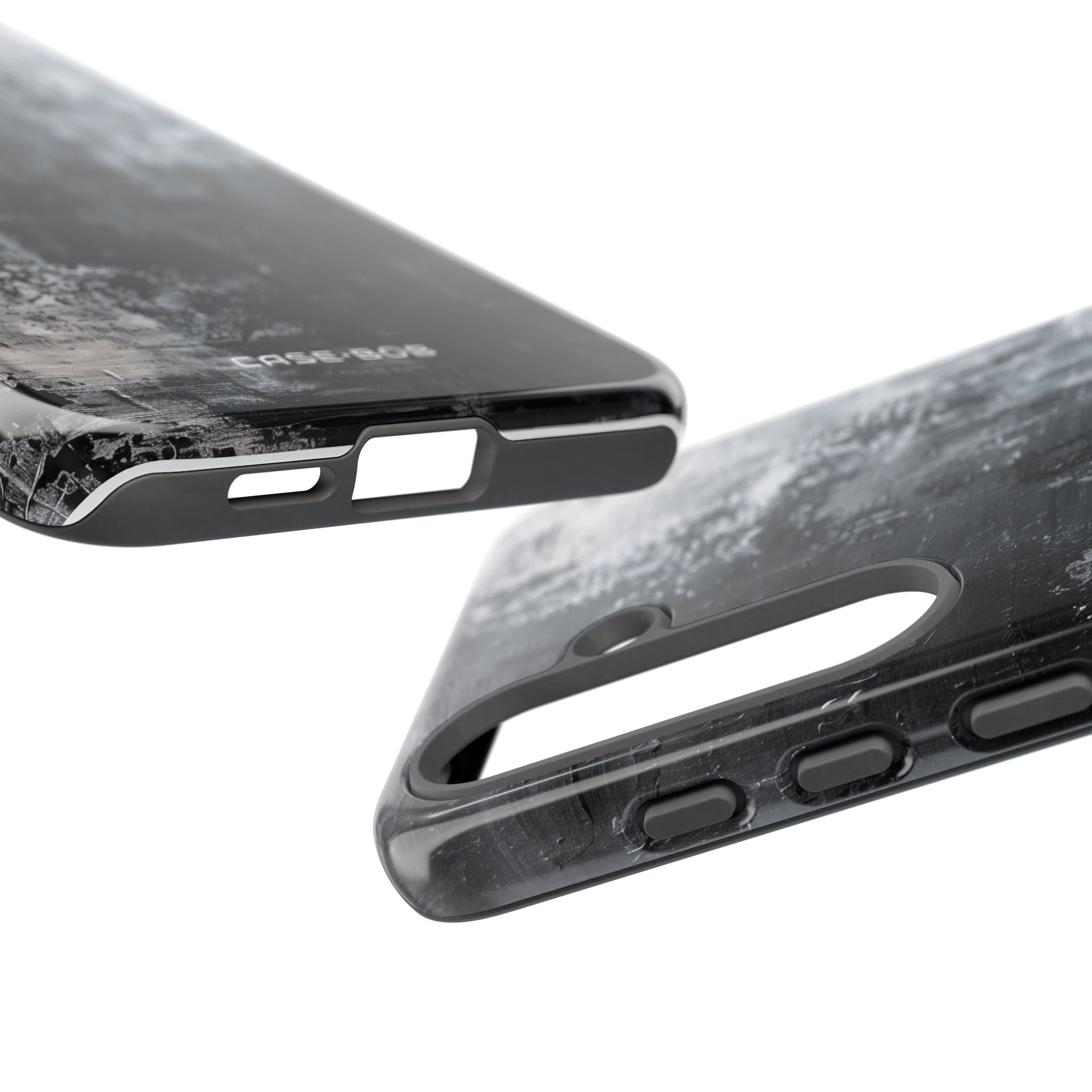 Texturiertes Blackscape Samsung S25 Plus Case - Tough