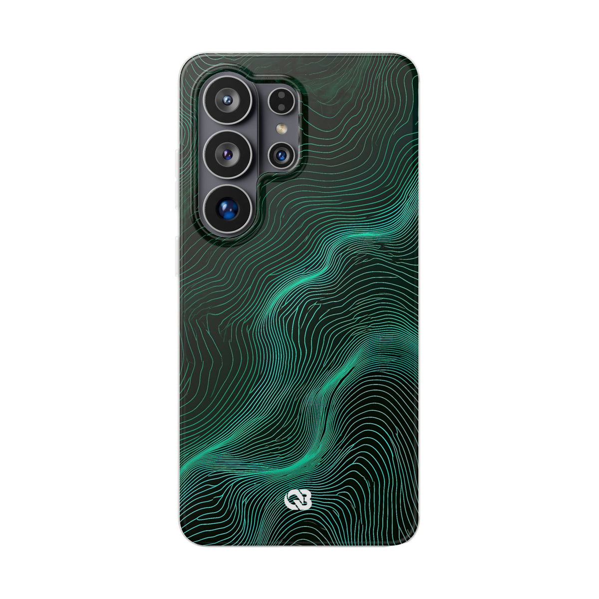 Emerald Topo Ridge · Lite Phone Case for Samsung · Green