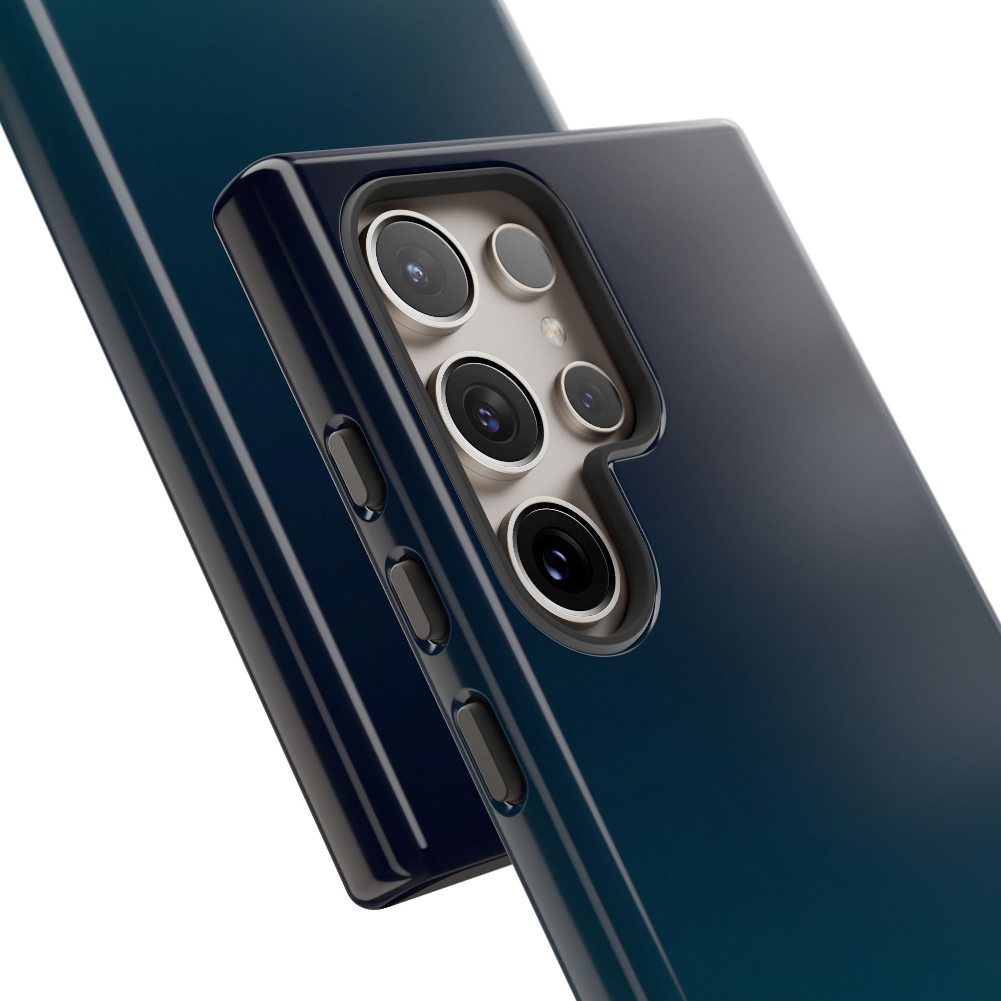 Teal Tough Phone Case for Samsung - Abyss Teal Haze