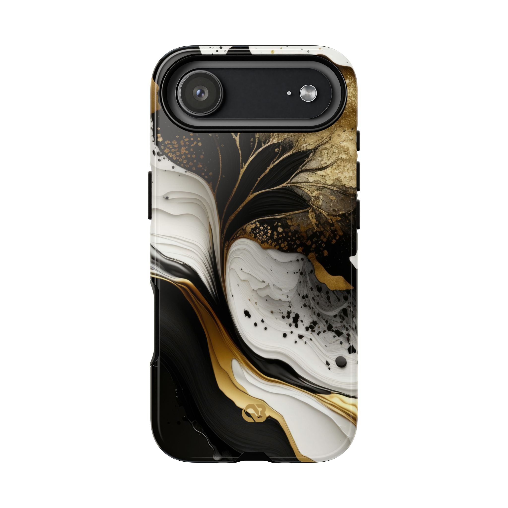 Molten Onyx Gold · Tough Etui na telefon dla iPhone