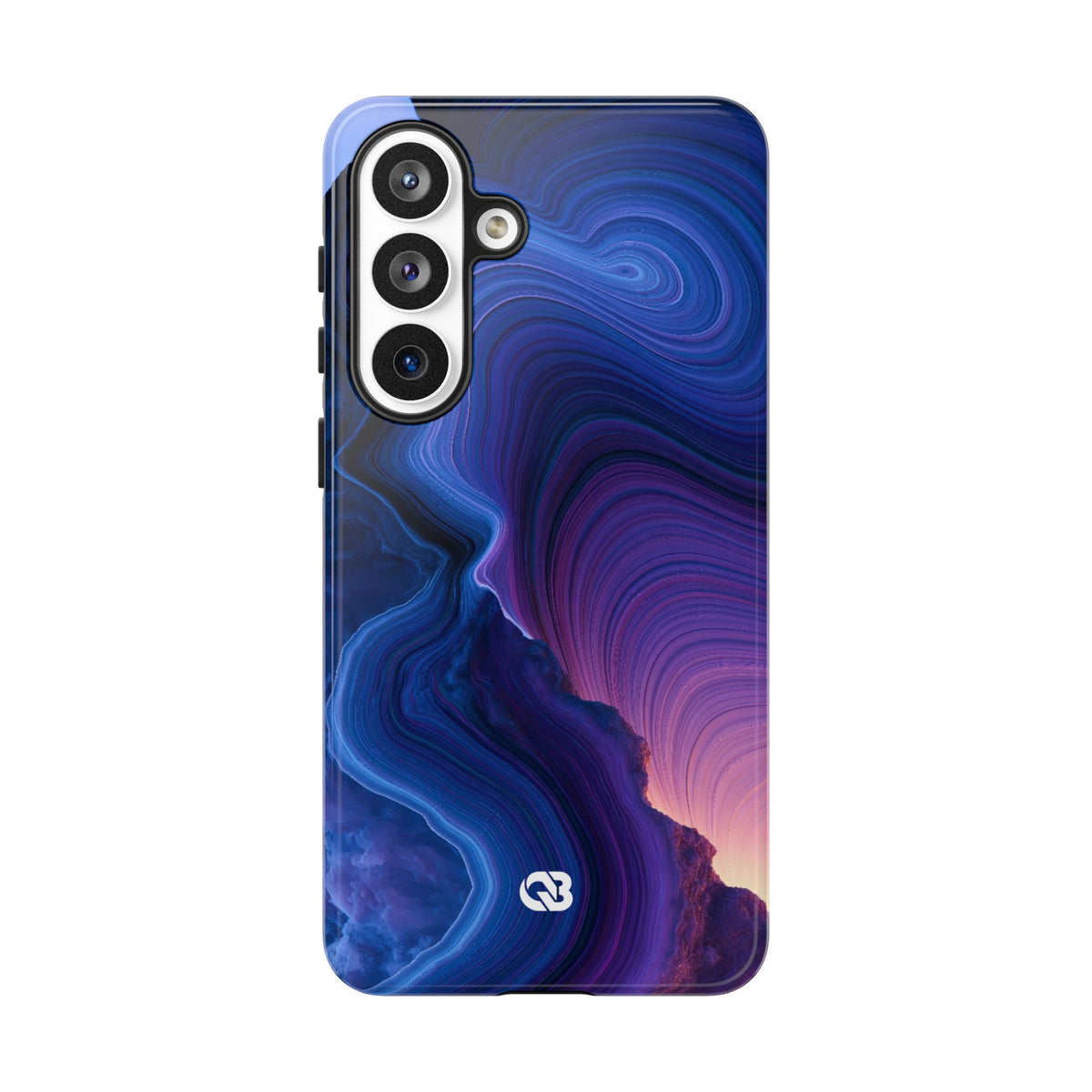 Radiant Strata · Tough Phone Case for Samsung · Blue