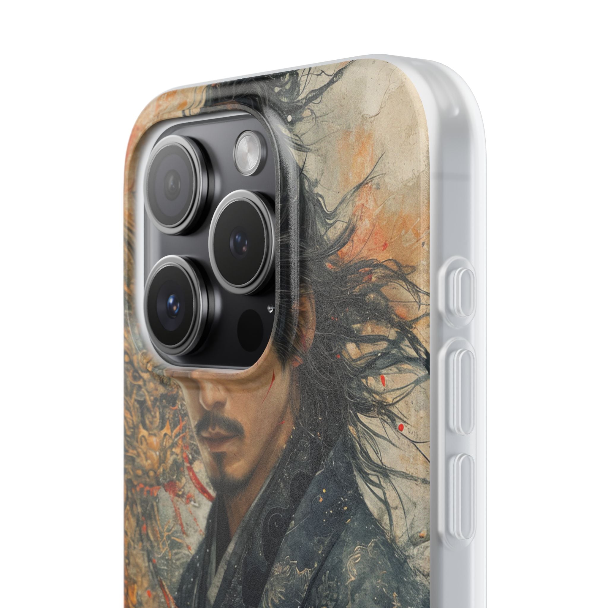 Dragonblade Krieger iPhone 15 Pro Case - Soft