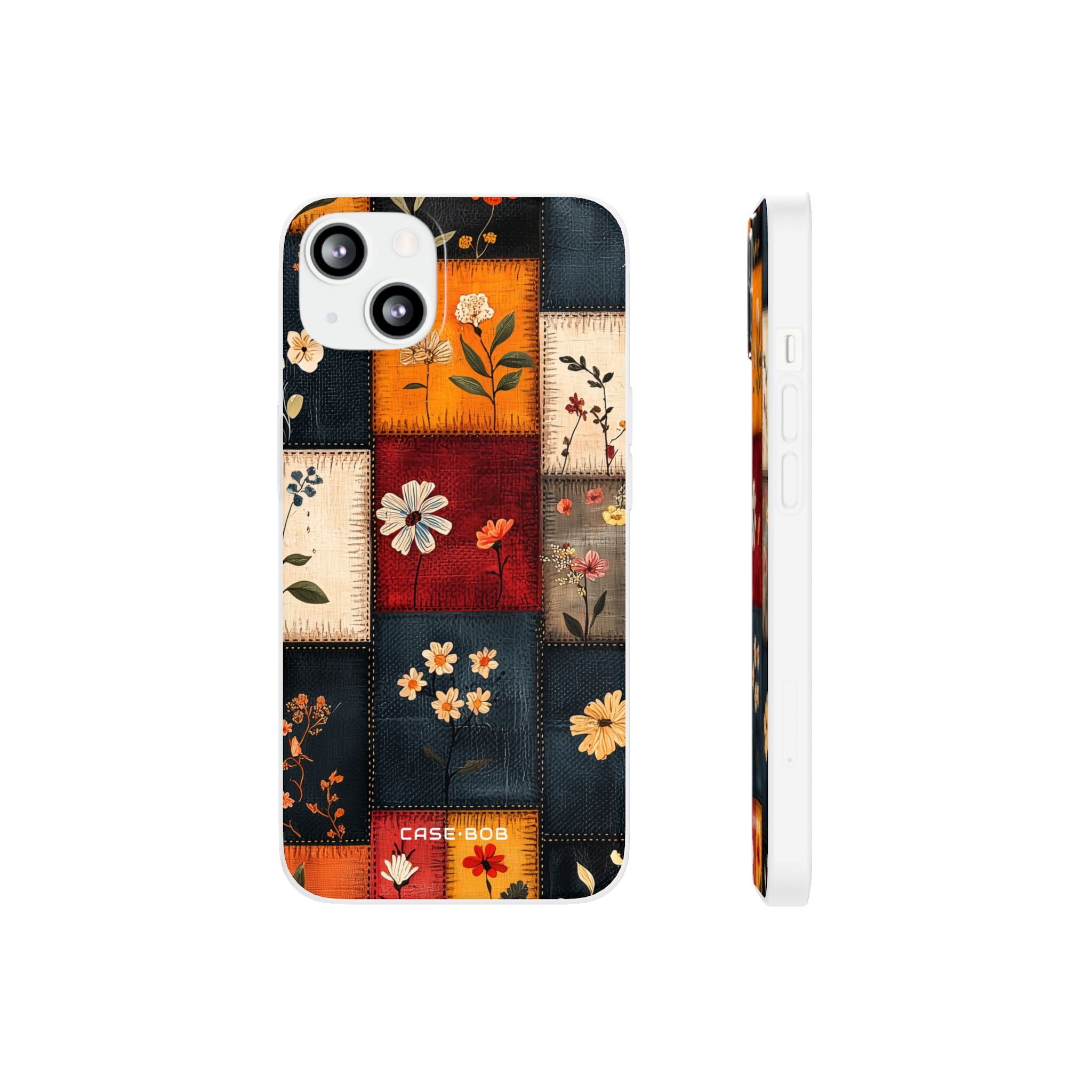 Patchwork Blooms iPhone 13 - Soft
