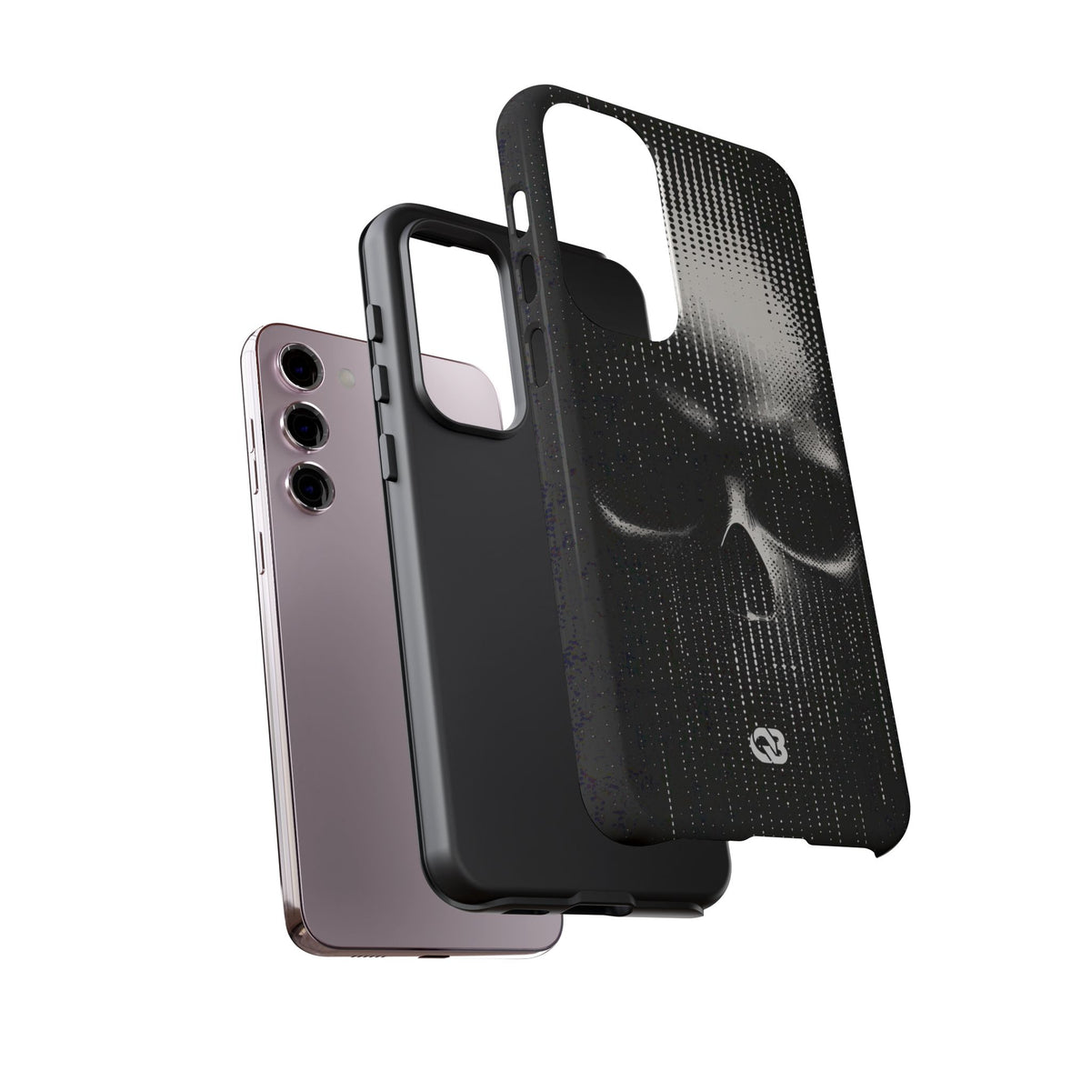 Raster Phantom · Tough Phone Case for Samsung · Black
