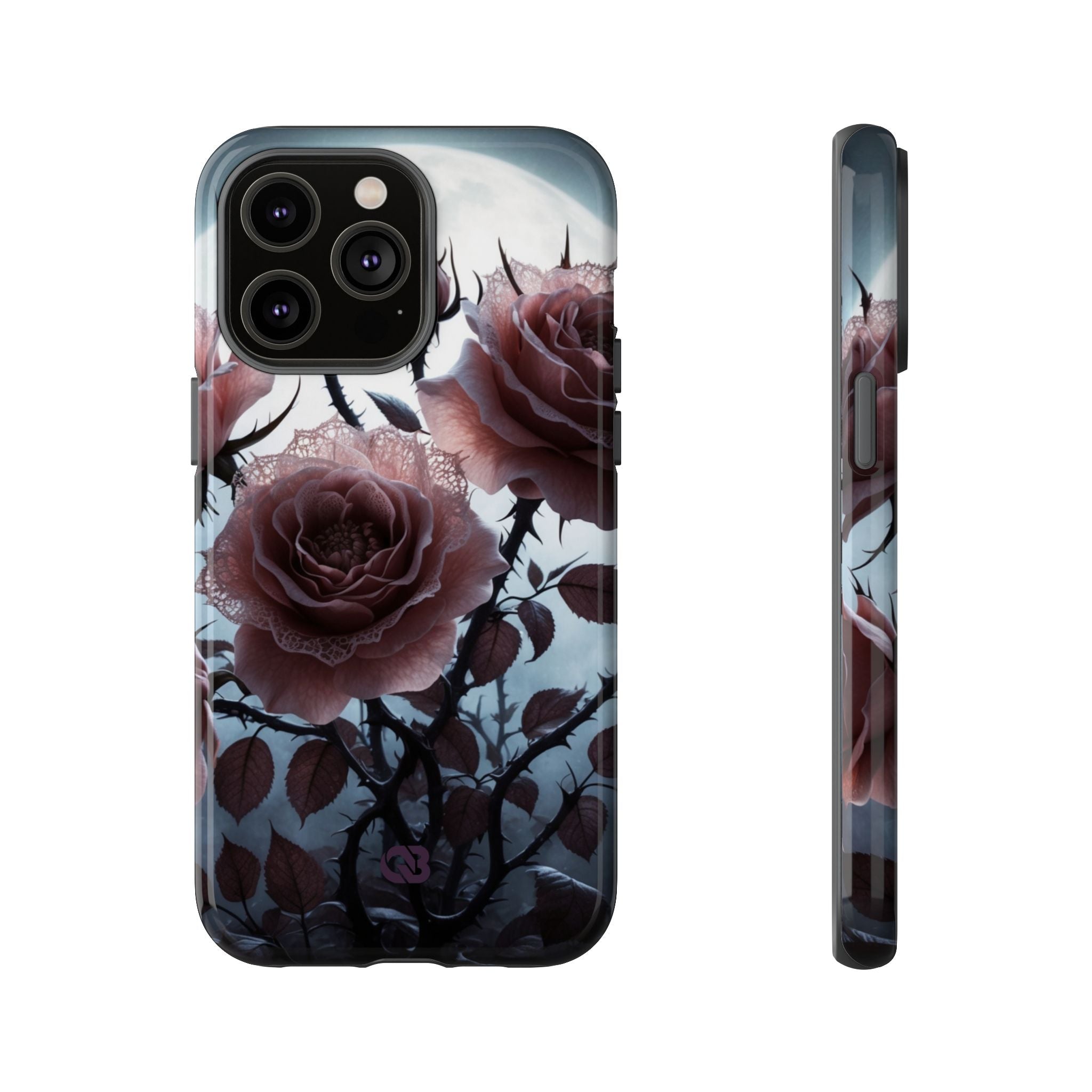 Lunar Lace Petals · Tough Coque de téléphone pour iPhone