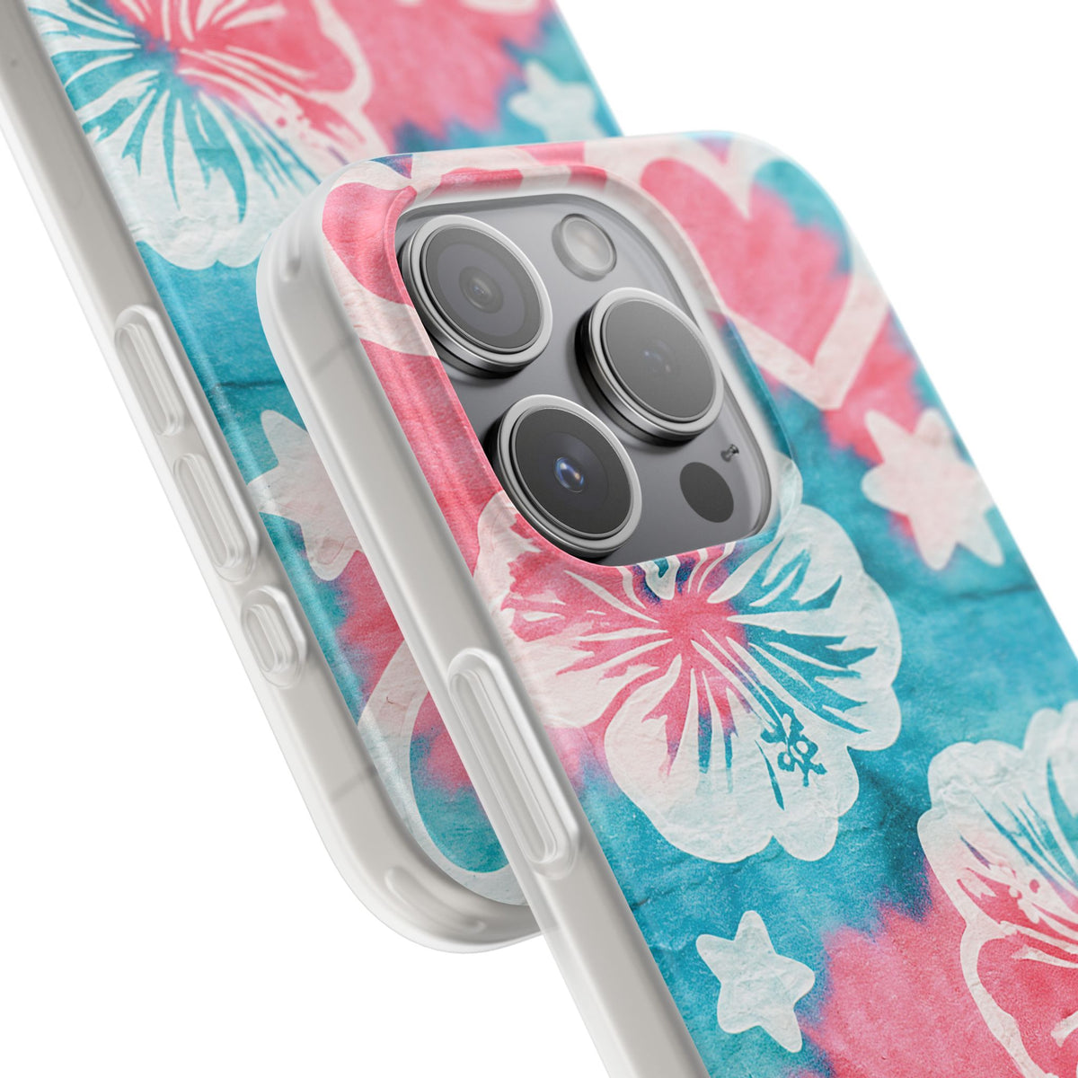 Tropical Hibiscus Bloom · Lite Phone Case for iPhone · Teal
