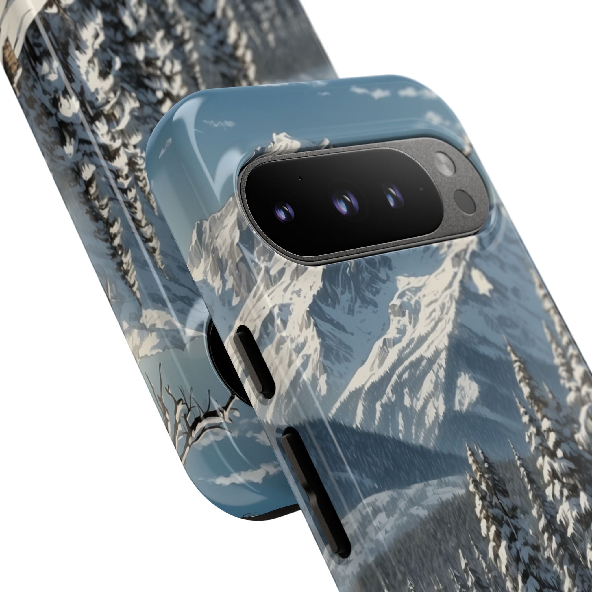 Frozen Ridge Valley · Tough Phone Case for Google Pixel