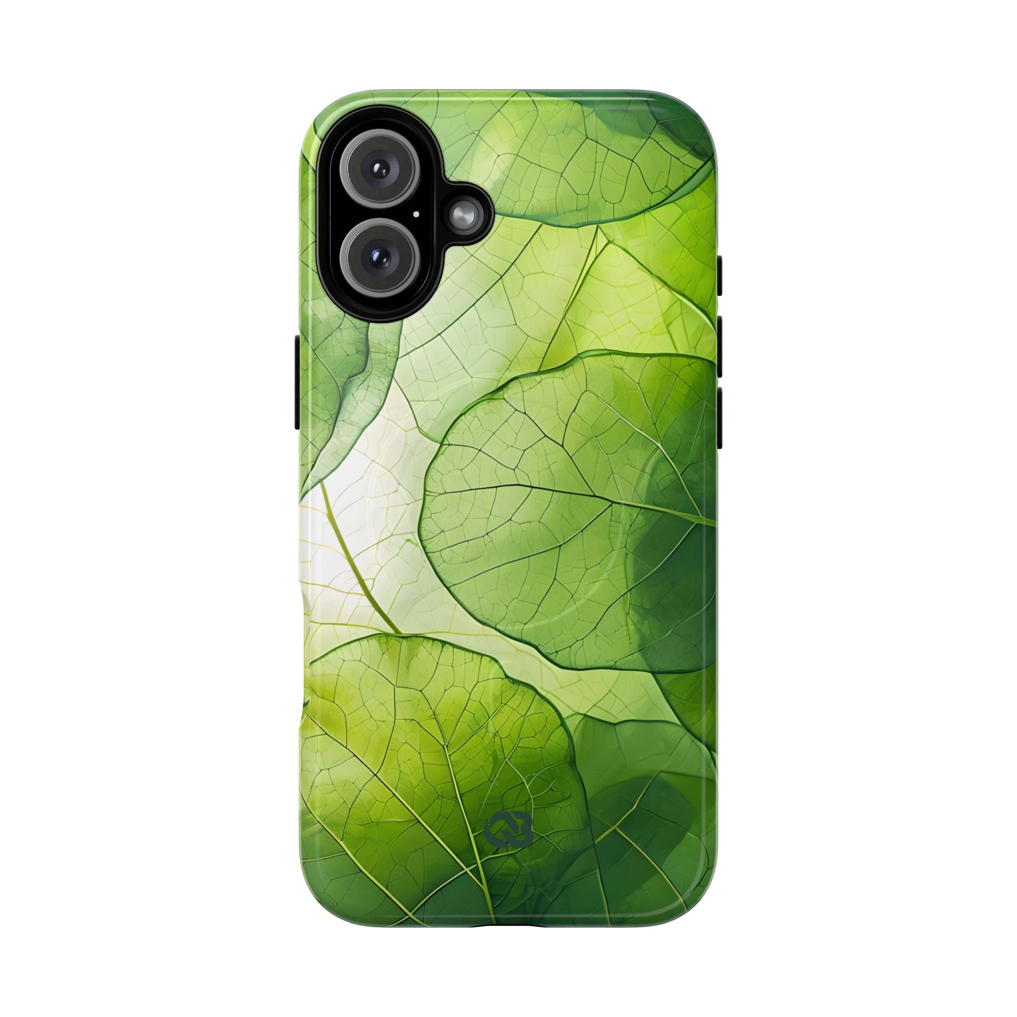 Emerald Leaf Veins · Tough+ Magsafe