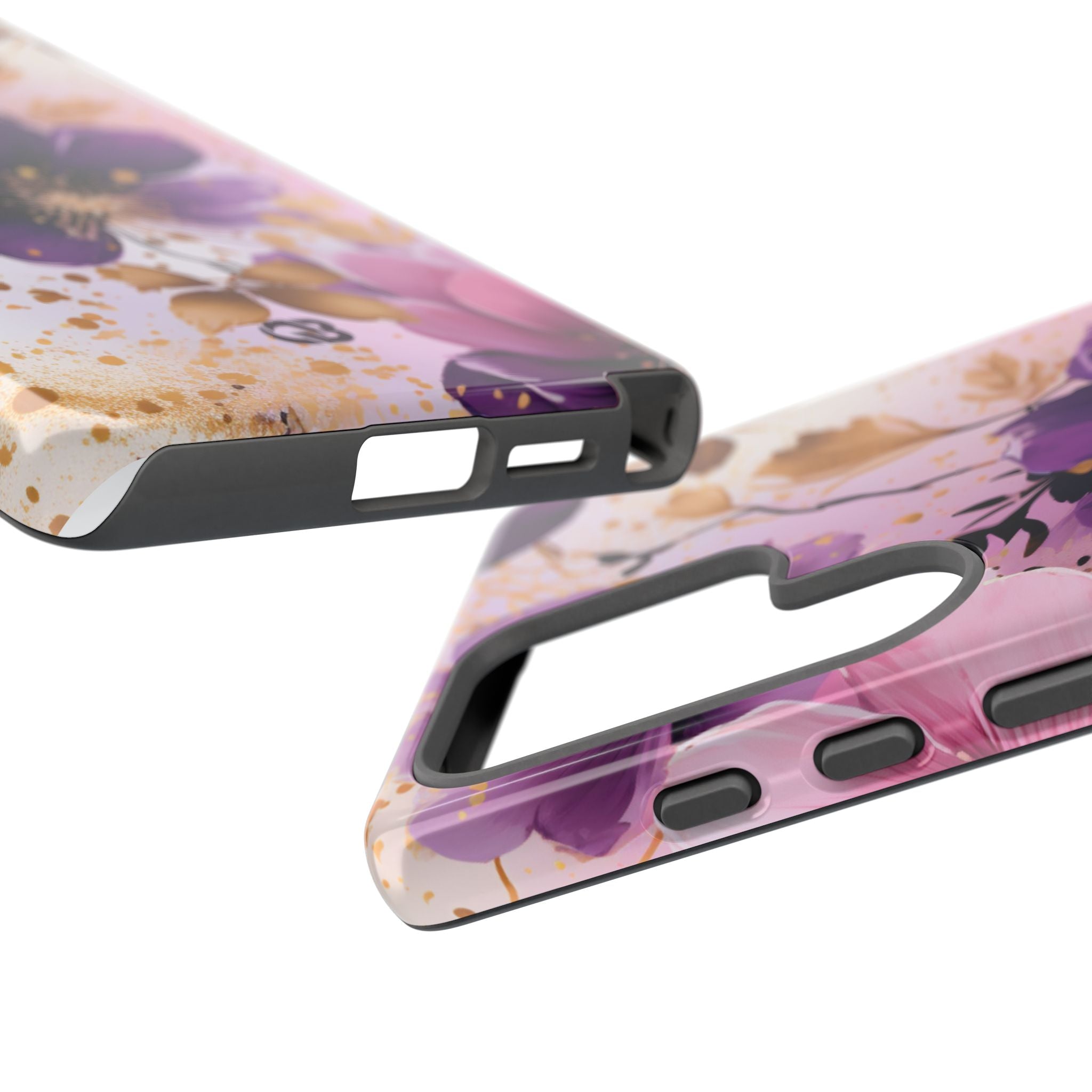 Gilded Violet Bloom · Tough Phone Case for Samsung