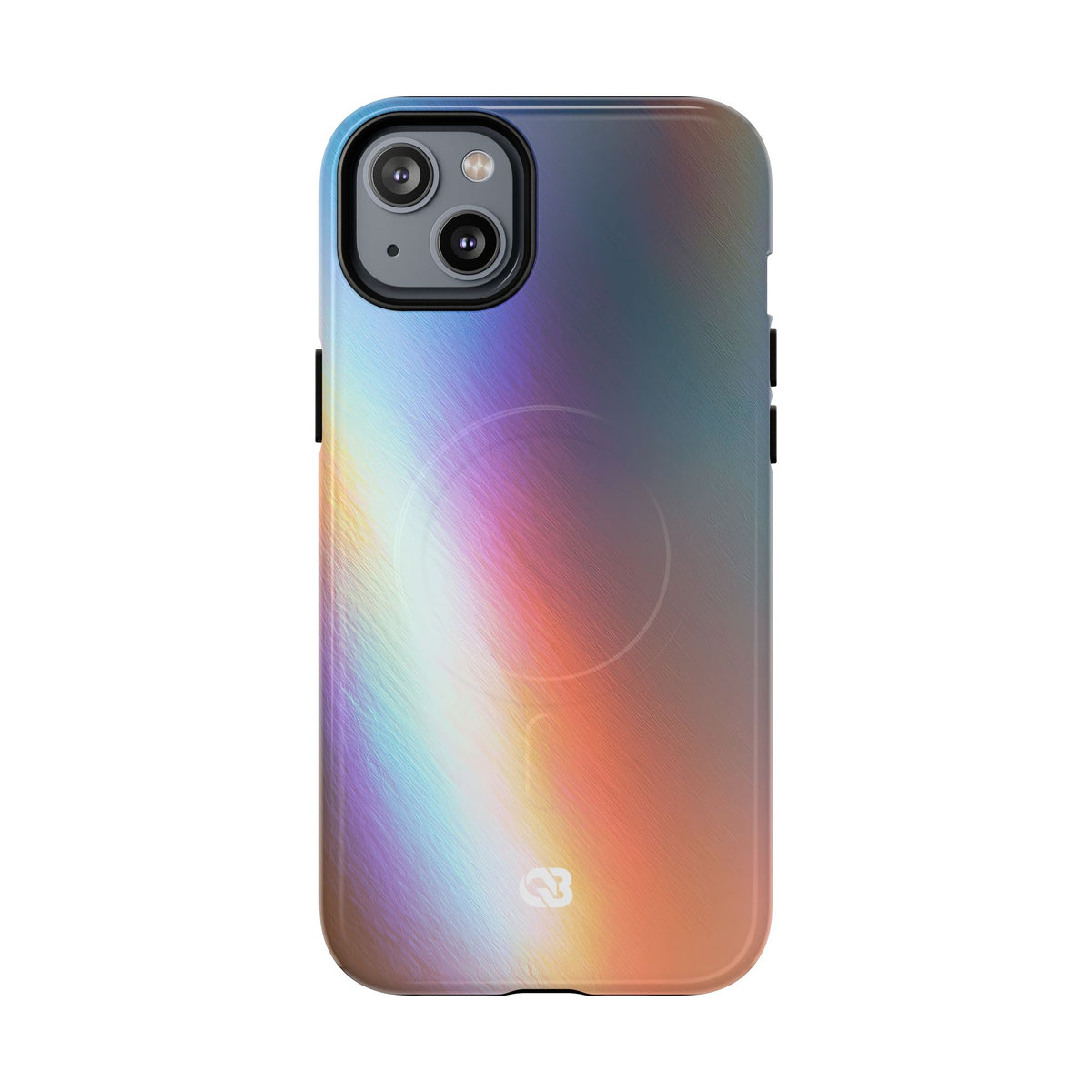 Prismatic Ray · Tough 2.0 Magnetic Phone Case for iPhone · Blue