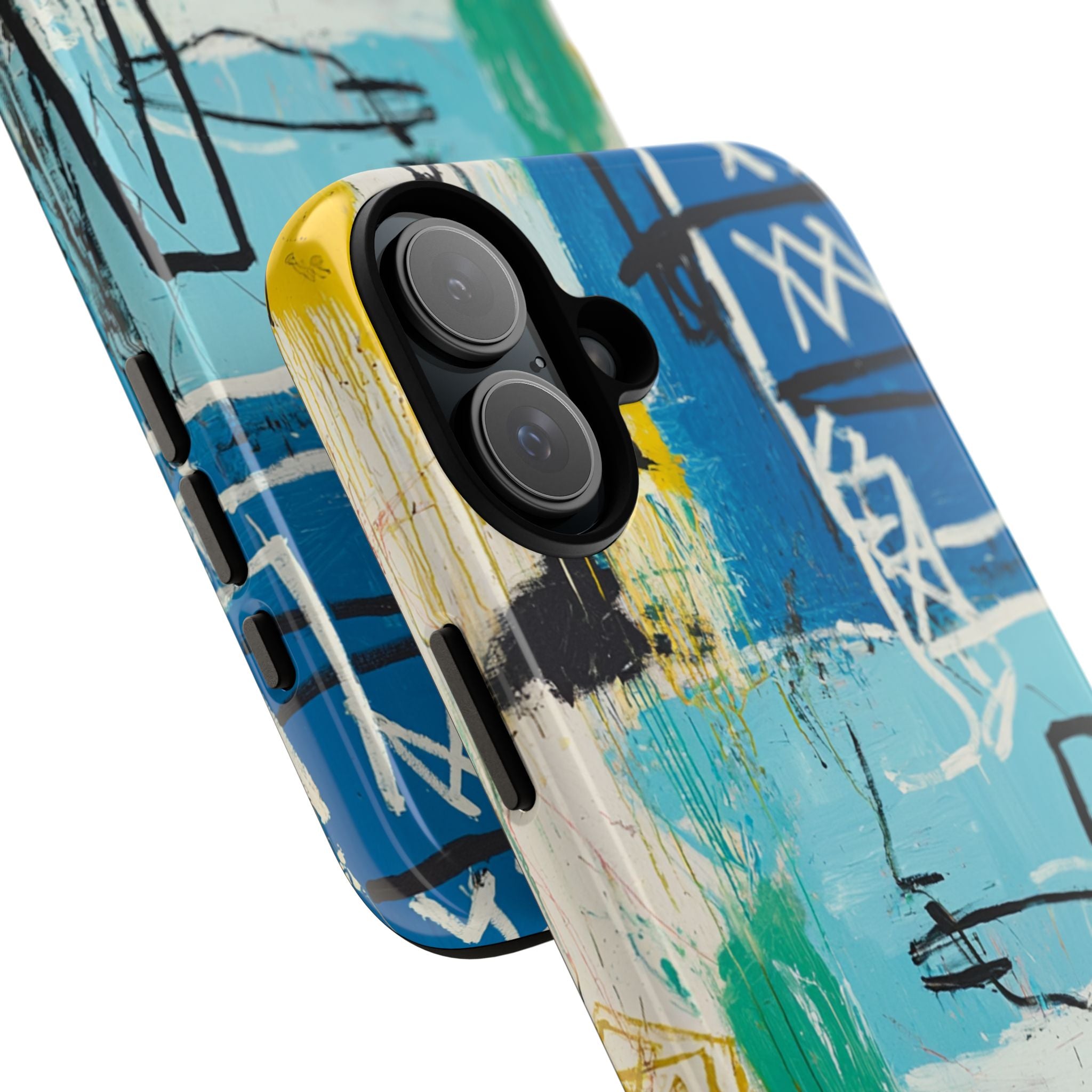 Azure Urban Scribble · Tough Phone Case for iPhone