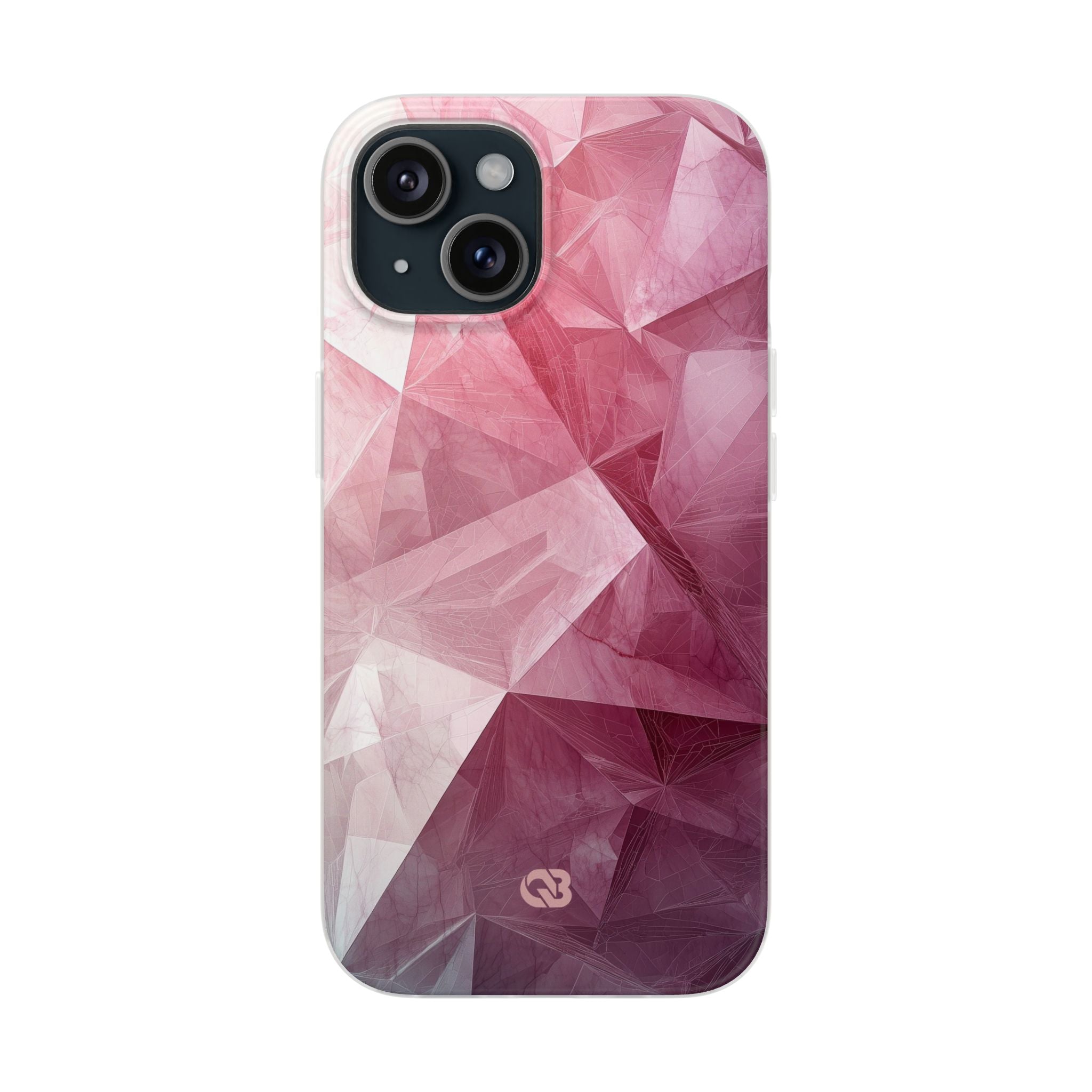 Shattered Rose Shards · Soft Phone Case for iPhone