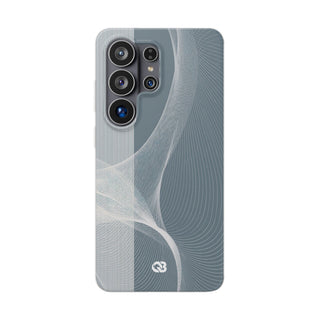 Grey Lite Phone Case for Samsung - Slate Mesh Horizon