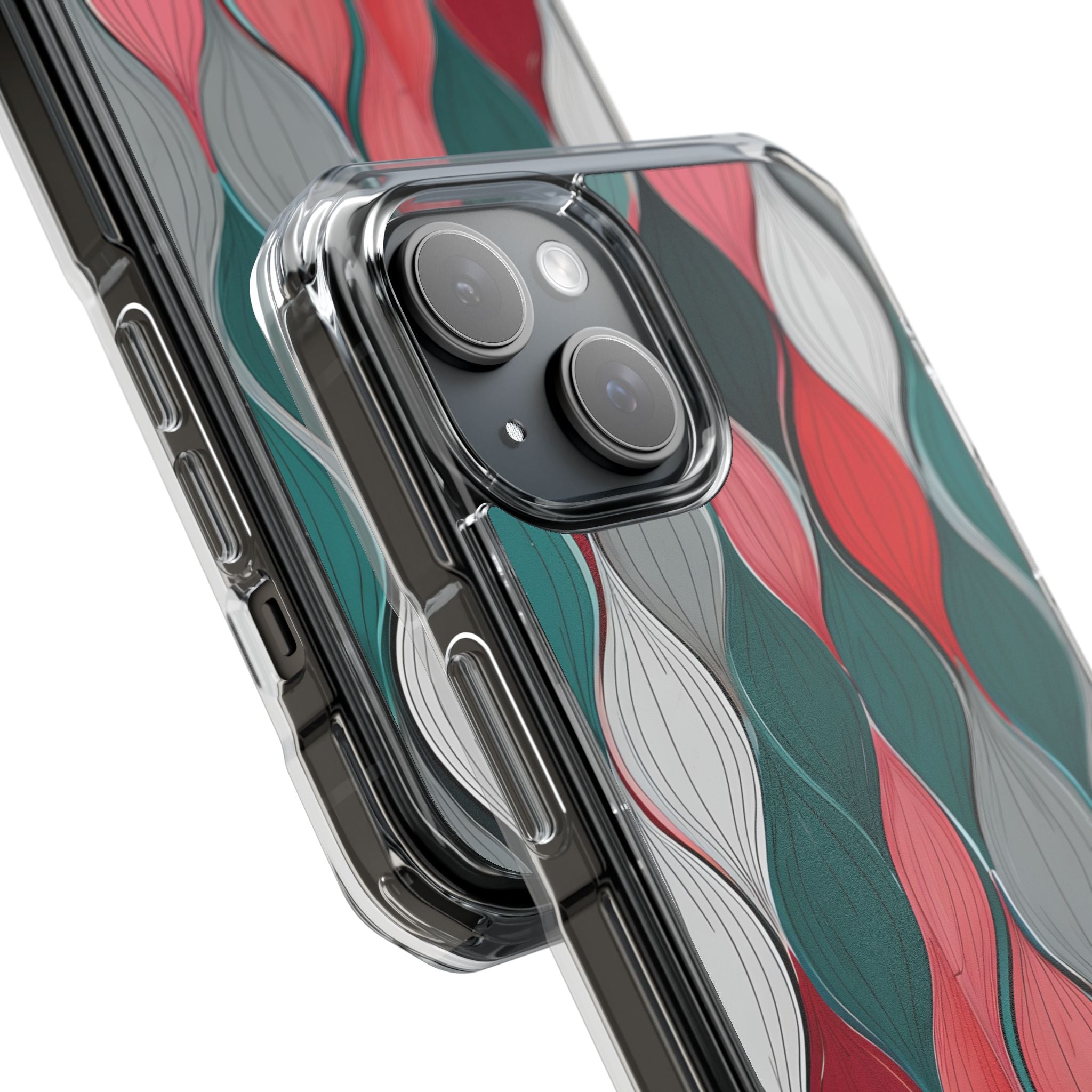 Crimson Leaves iPhone 15 Case - Impact