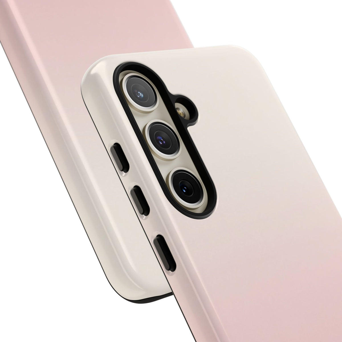 Pink Tough Phone Case for Samsung - Frosted Blush Horizon