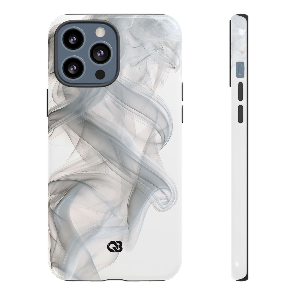 Vapor Noir · Tough Phone Case for iPhone · White