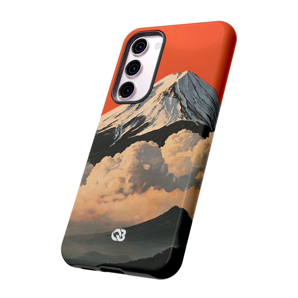 Sacred Peak Fuji · Tough Phone Case for Samsung · Orange