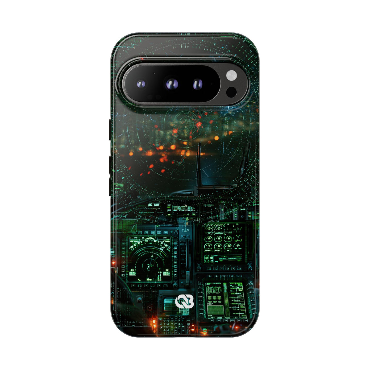 Tactical Avionics HUD · Tough Phone Case for Pixel · Green