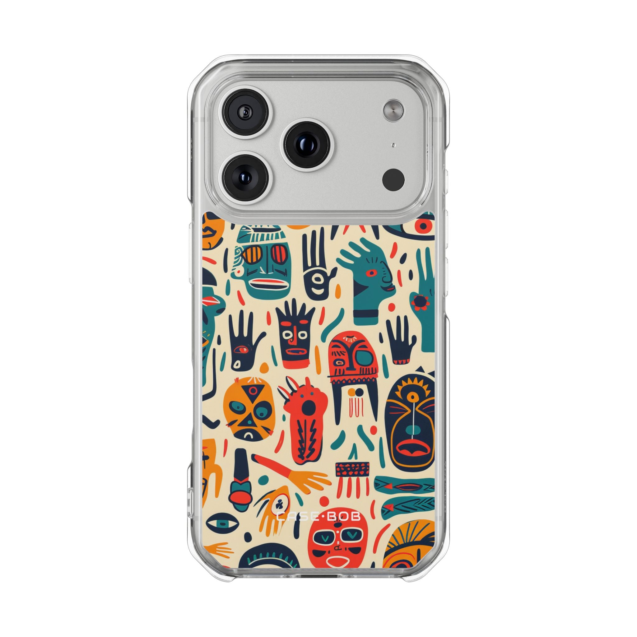 Faces Mozaïek iPhone 17 Pro Case - Impact