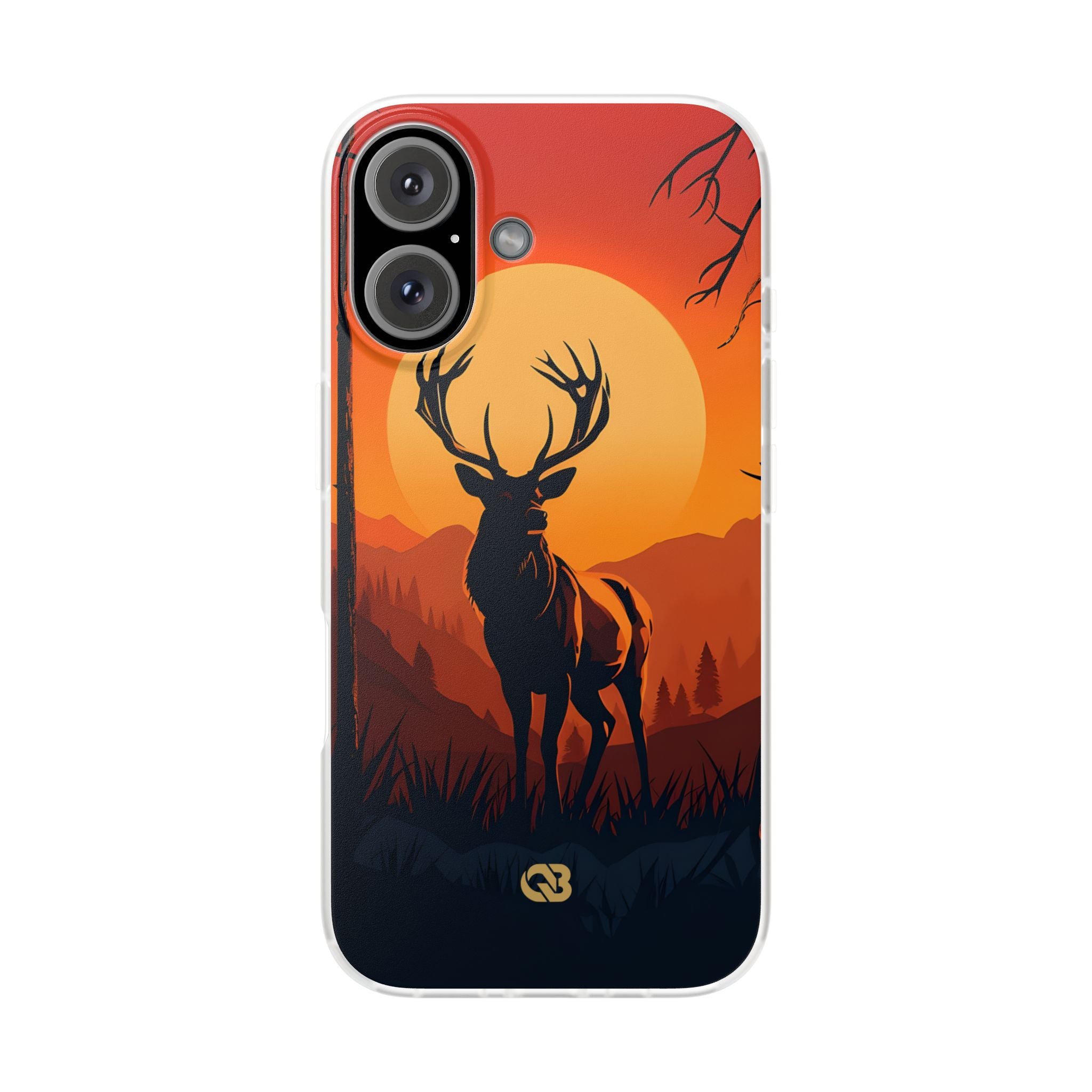 Amber Ridge Stag · Soft Phone Case for iPhone
