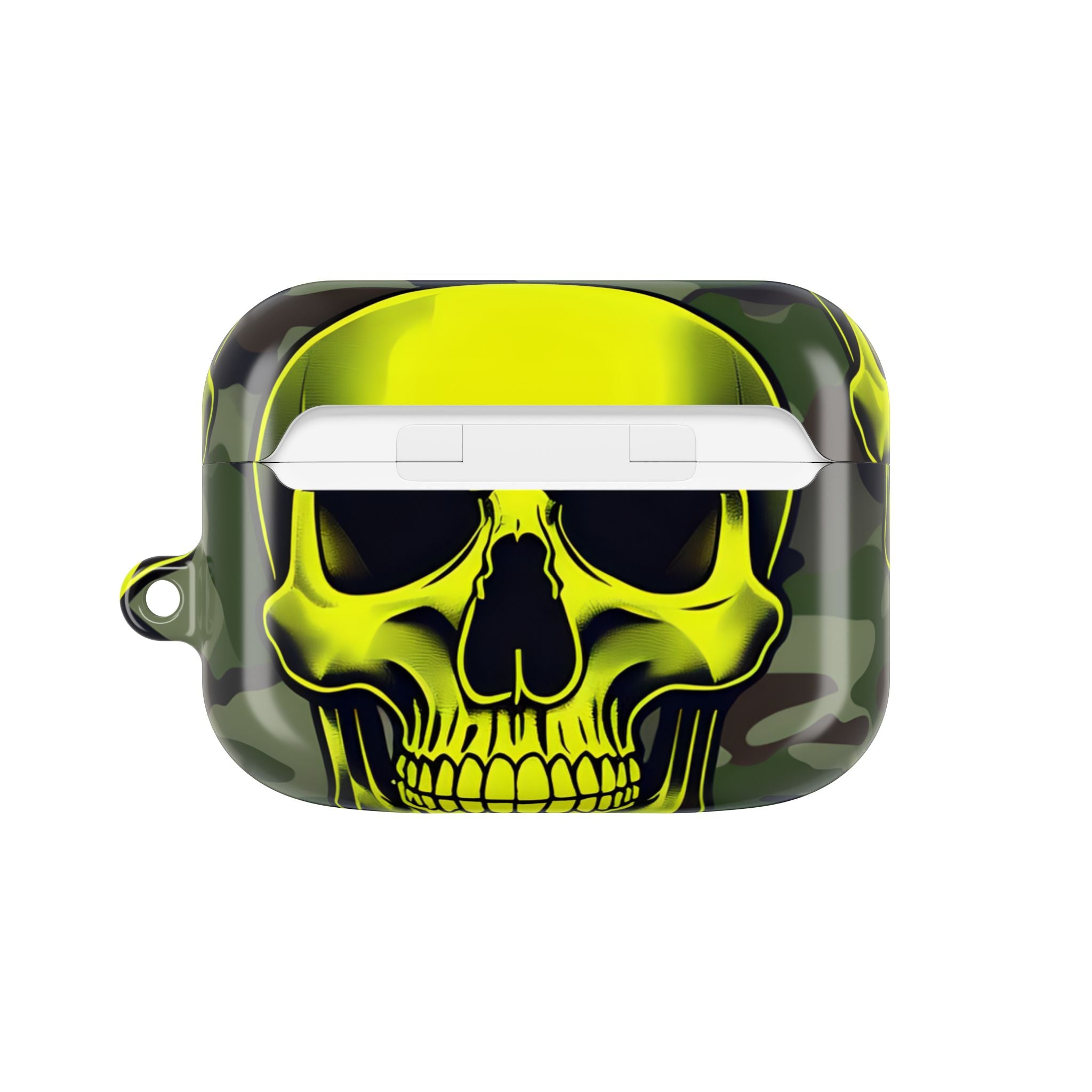 Neon Skull Camo - AirPods Case