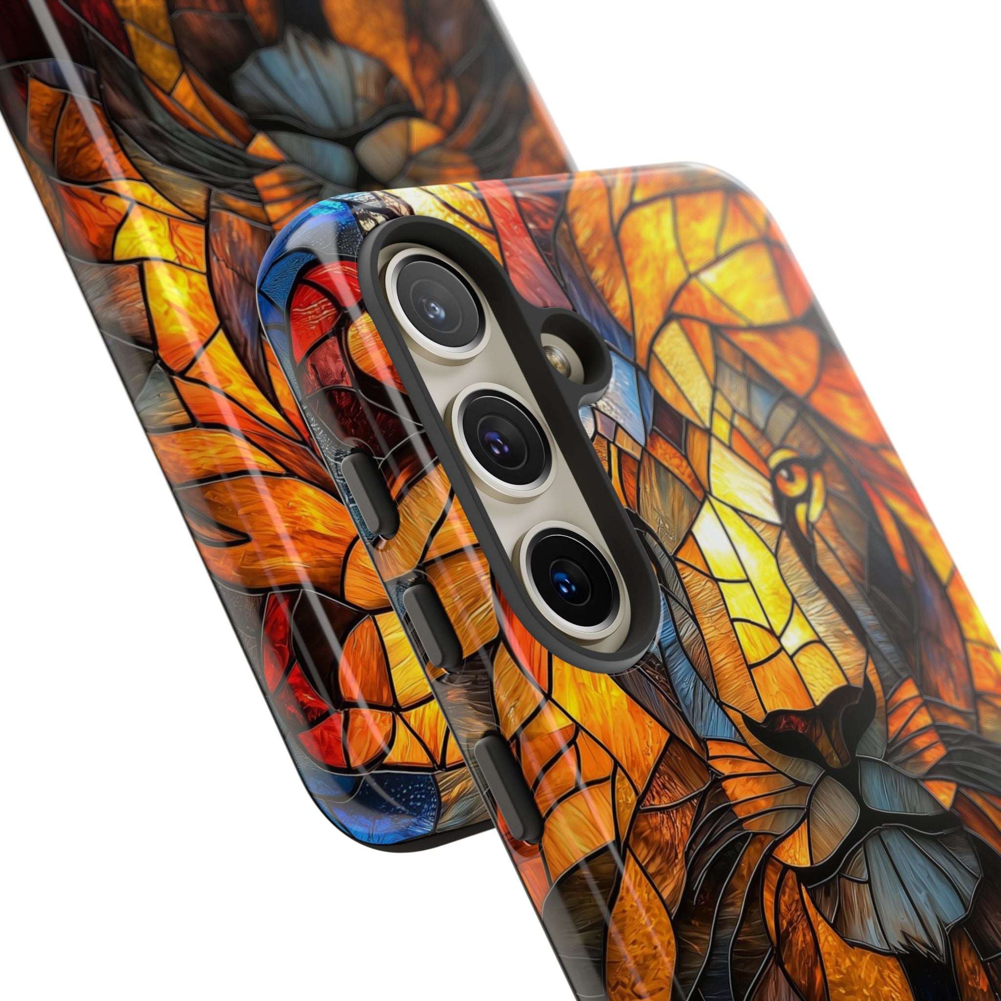 Amber Glass Lion · Tough Phone Case for Samsung