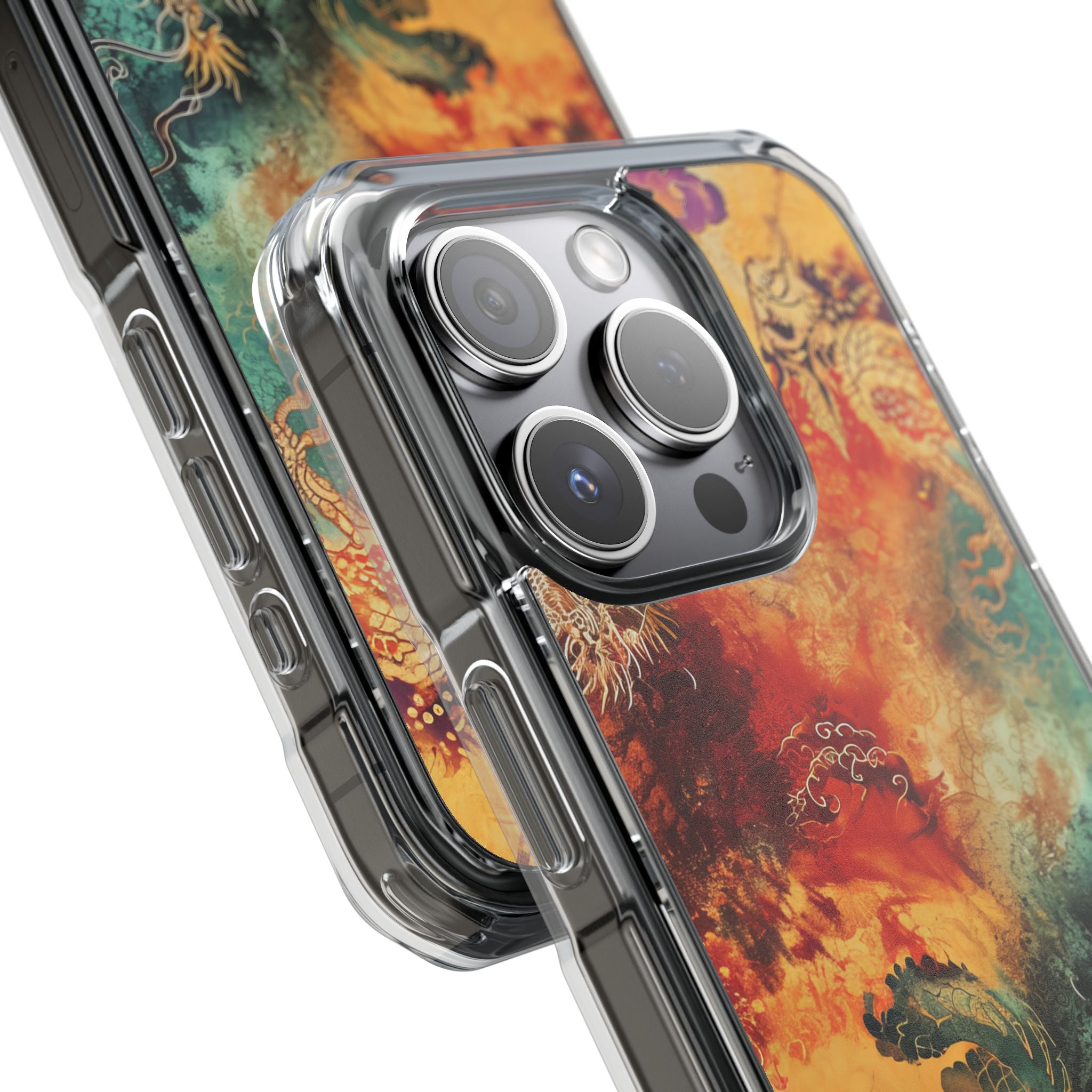Dragon Ember iPhone 15 Pro Case - Impact