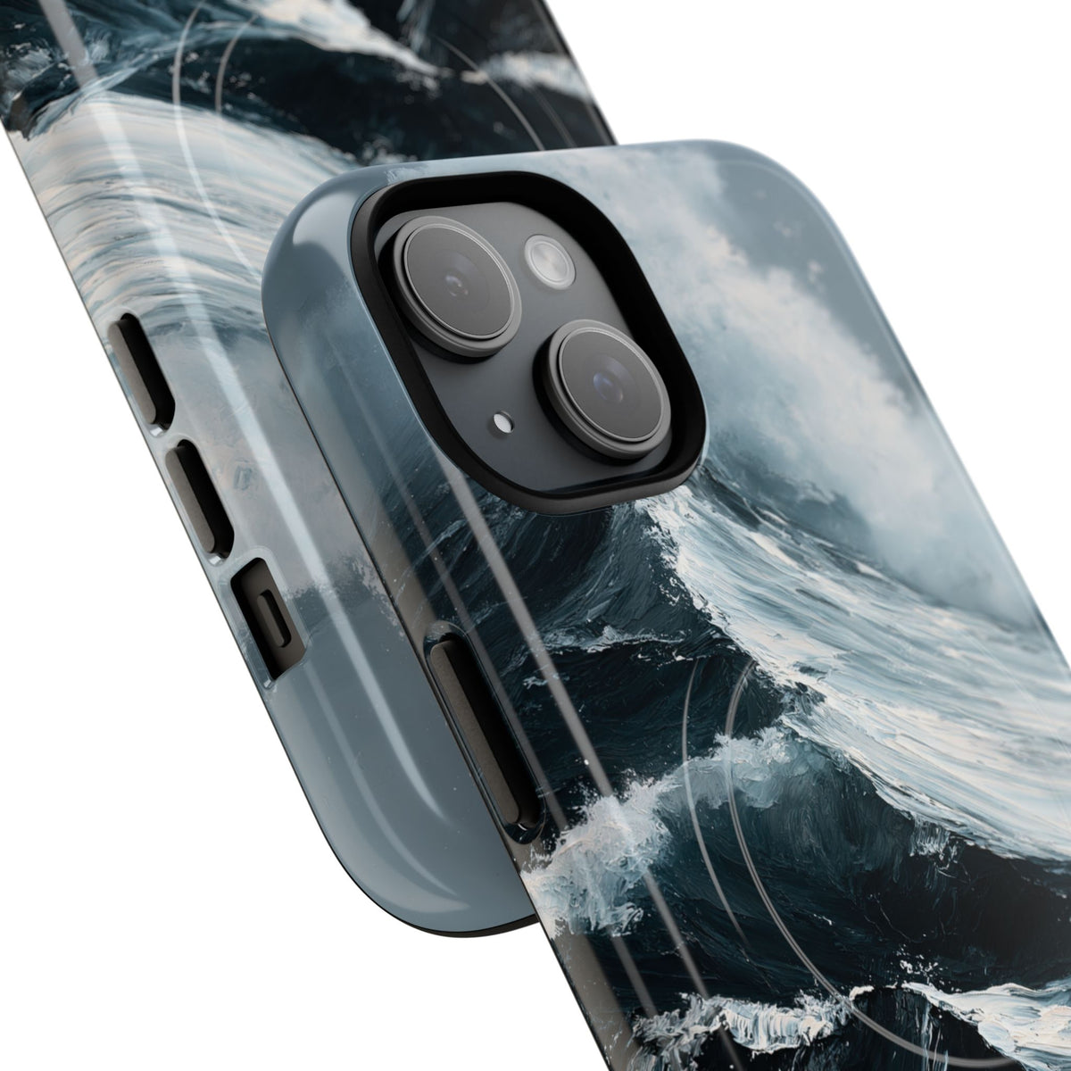 Nordic Swell · Tough 2.0 Magnetic Phone Case for iPhone · Blue