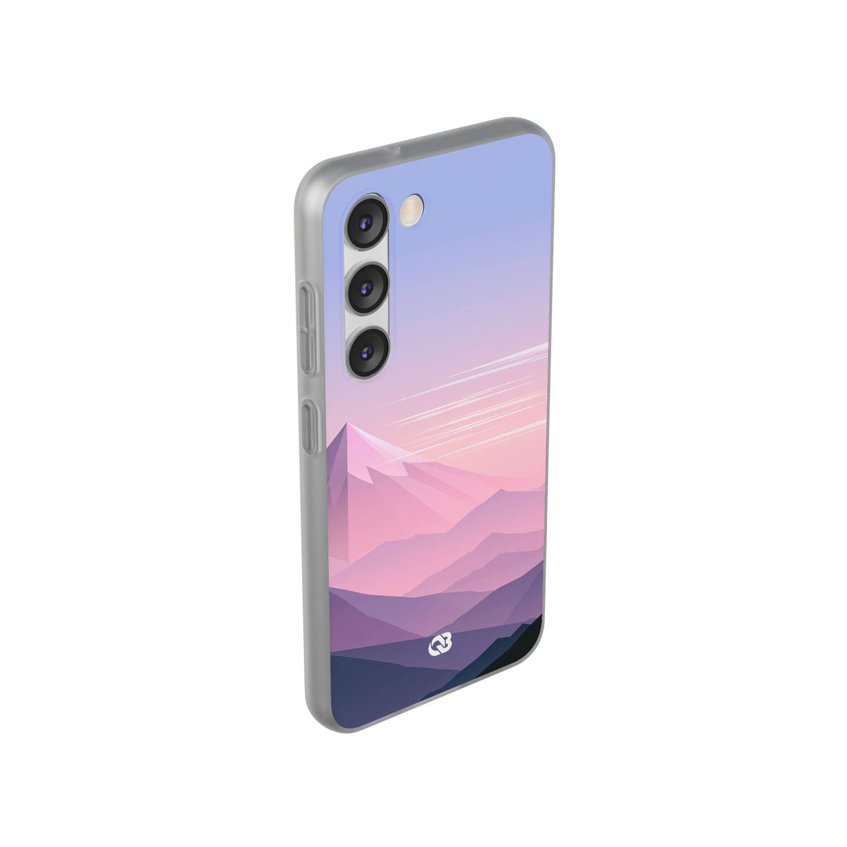 Purple Lite Phone Case for Samsung - Lavender Alpine Dawn