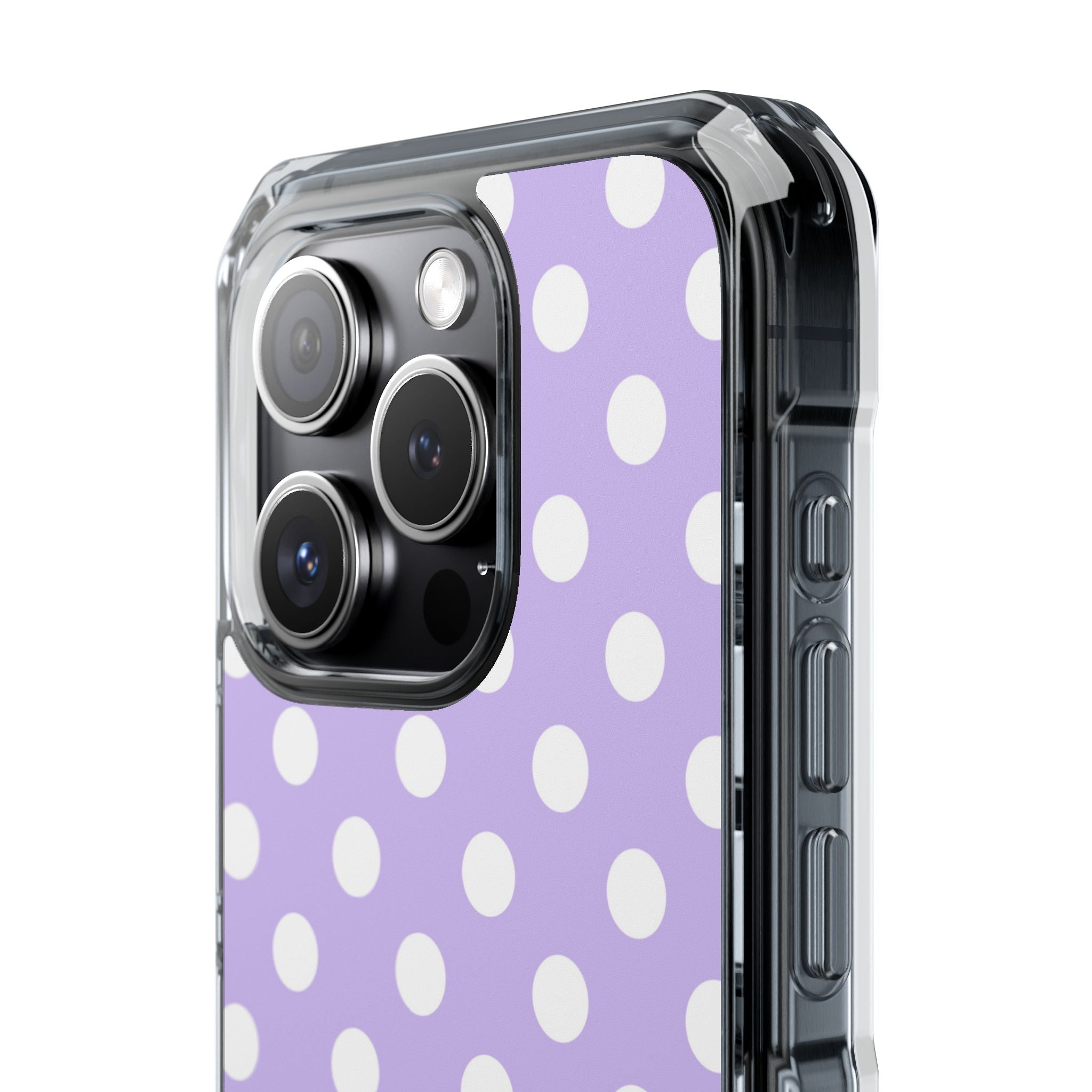 Lavender Polka Grid · Impact Telefoncover til iPhone · Magsafe