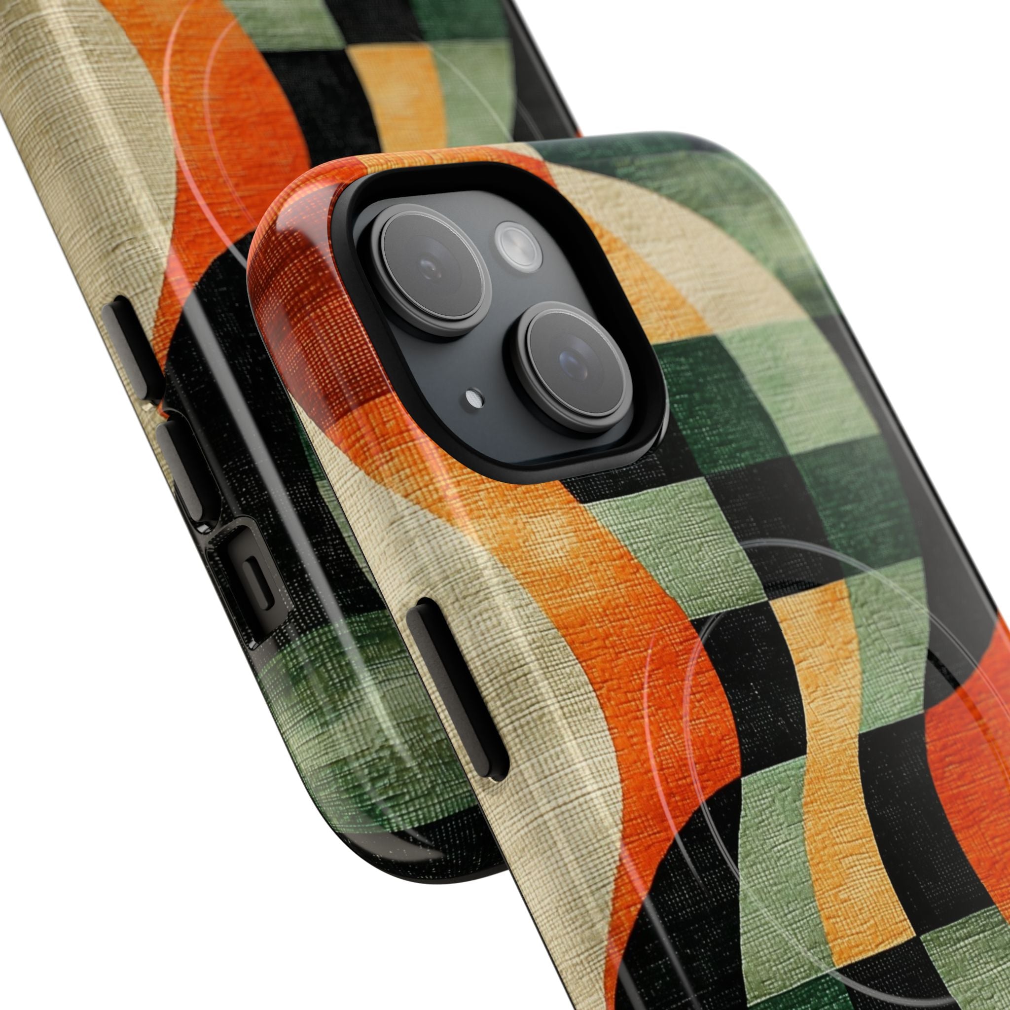 Burnt Orange Curve · Tough+ Phone Case for iPhone · Magsafe