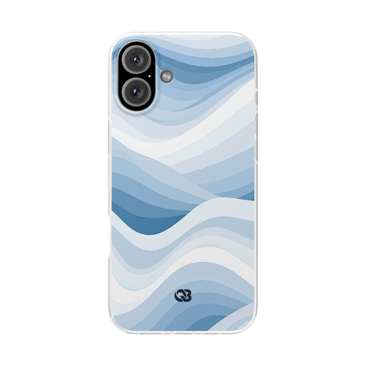 Glacial Contour · Lite Phone Case for iPhone · Blue